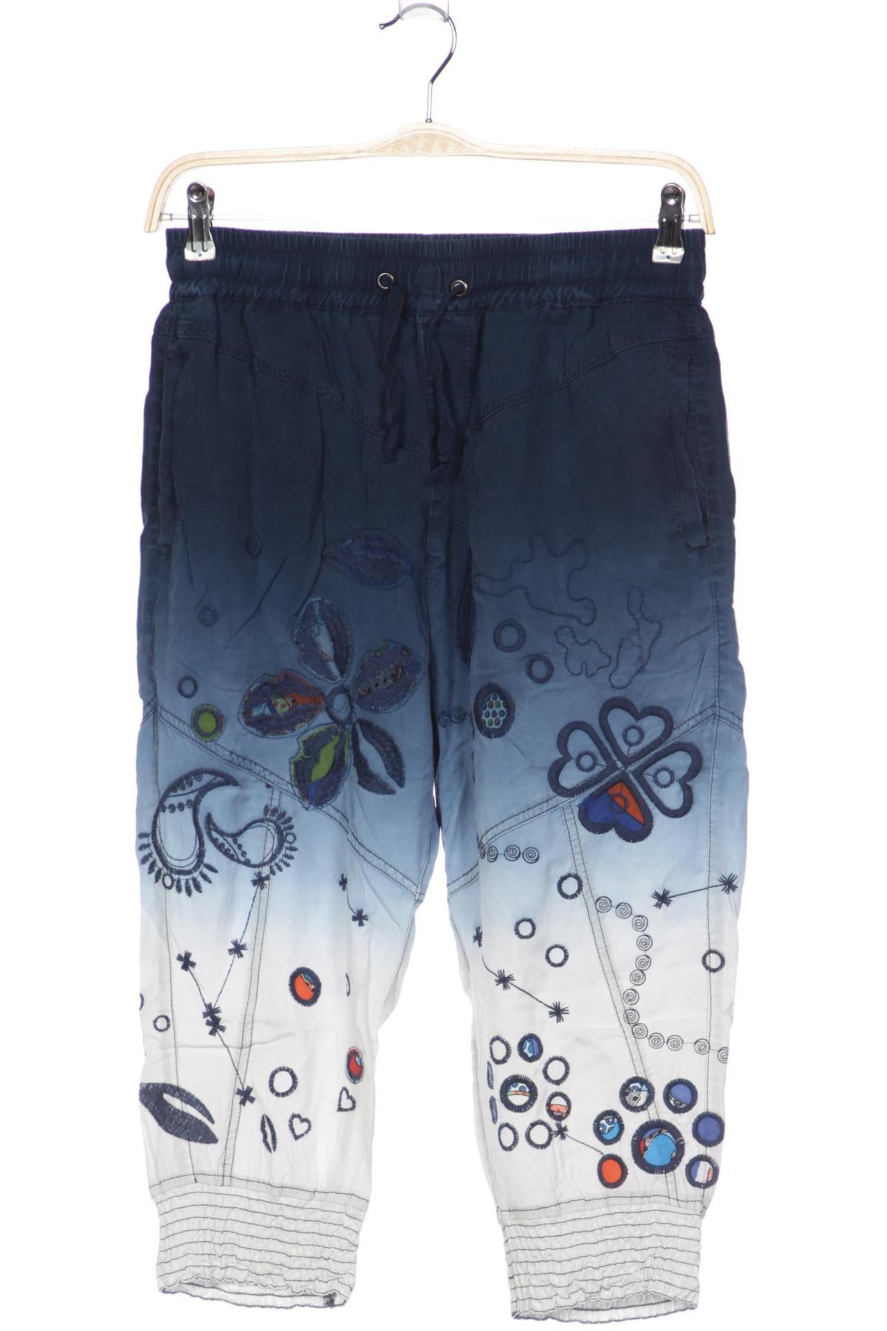 

Desigual Damen Stoffhose, blau, Gr. 30