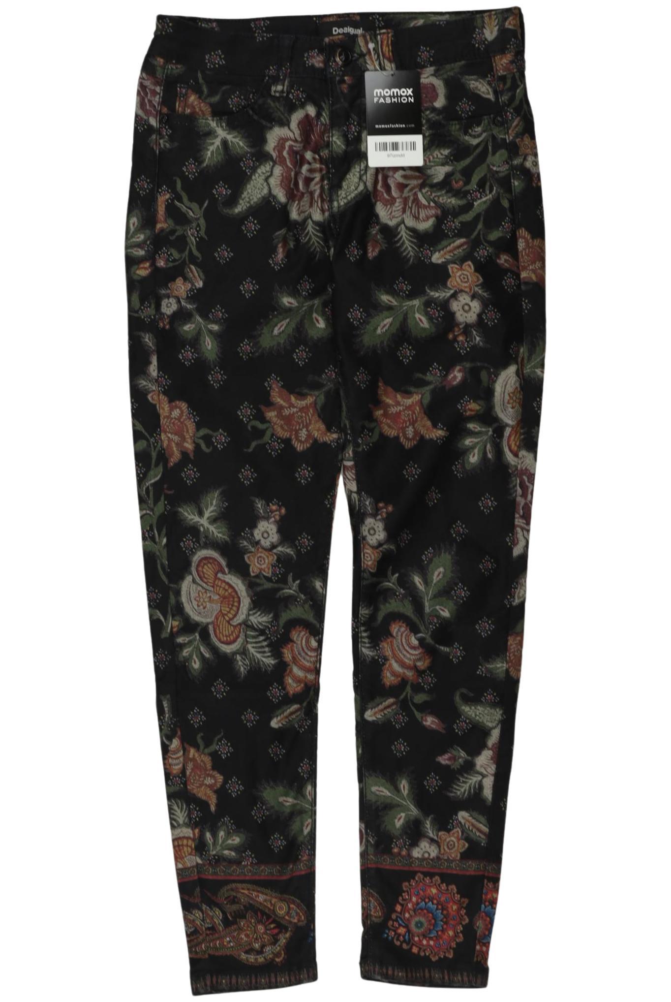 

Desigual Damen Stoffhose, mehrfarbig, Gr. 26