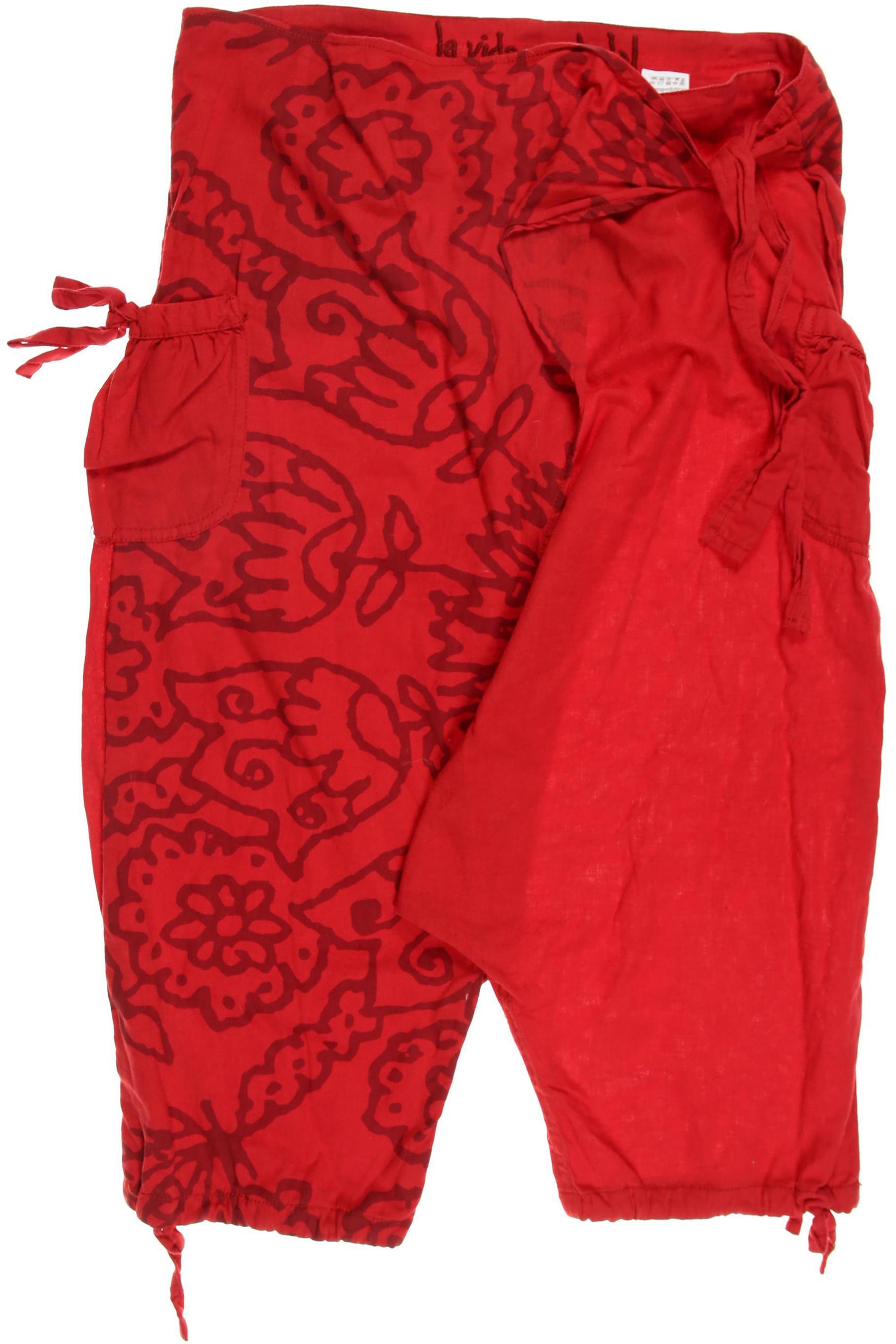 

Desigual Damen Stoffhose, rot, Gr. 32