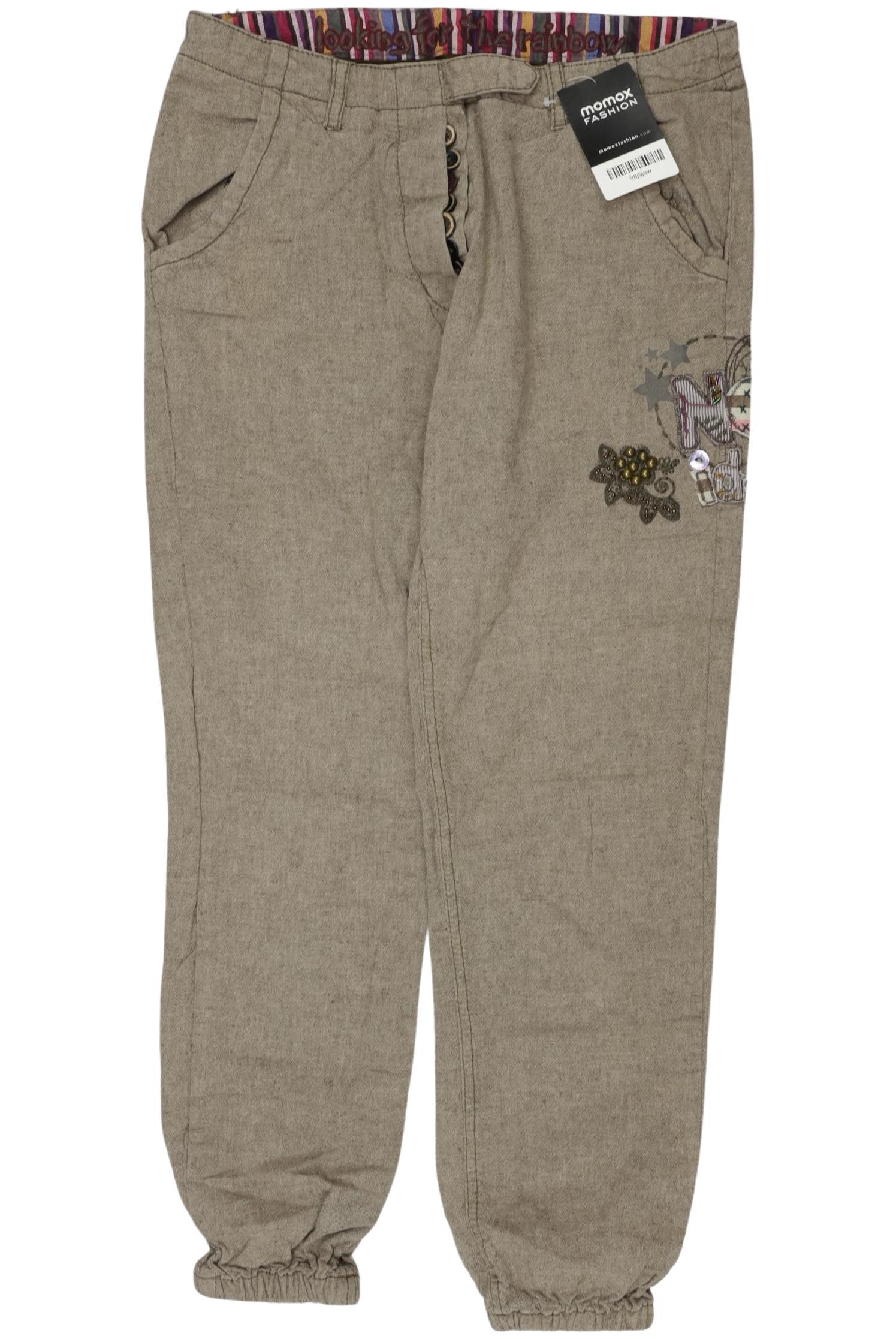 

Desigual Damen Stoffhose, beige, Gr. 26