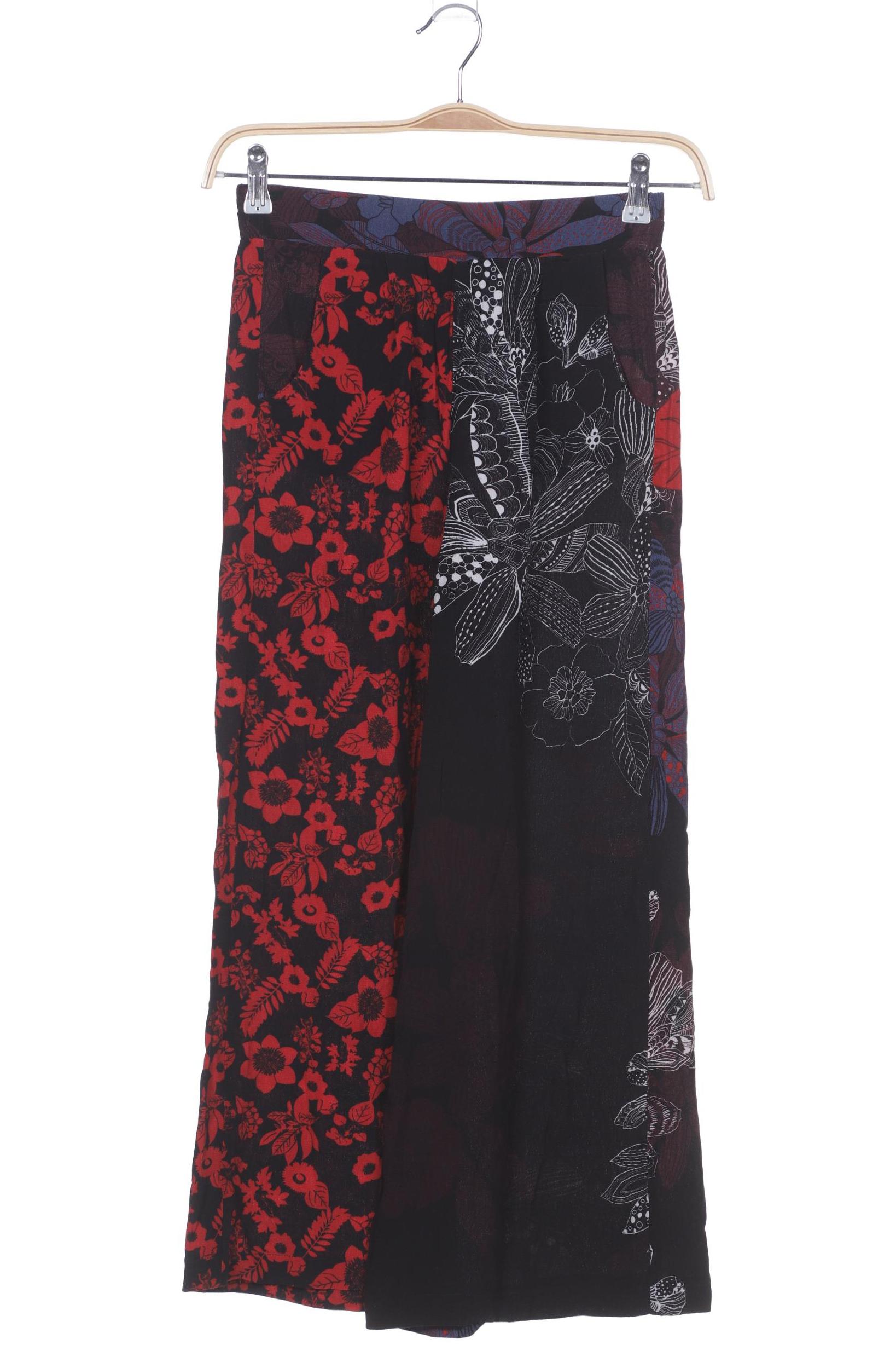 

Desigual Damen Stoffhose, schwarz, Gr. 0