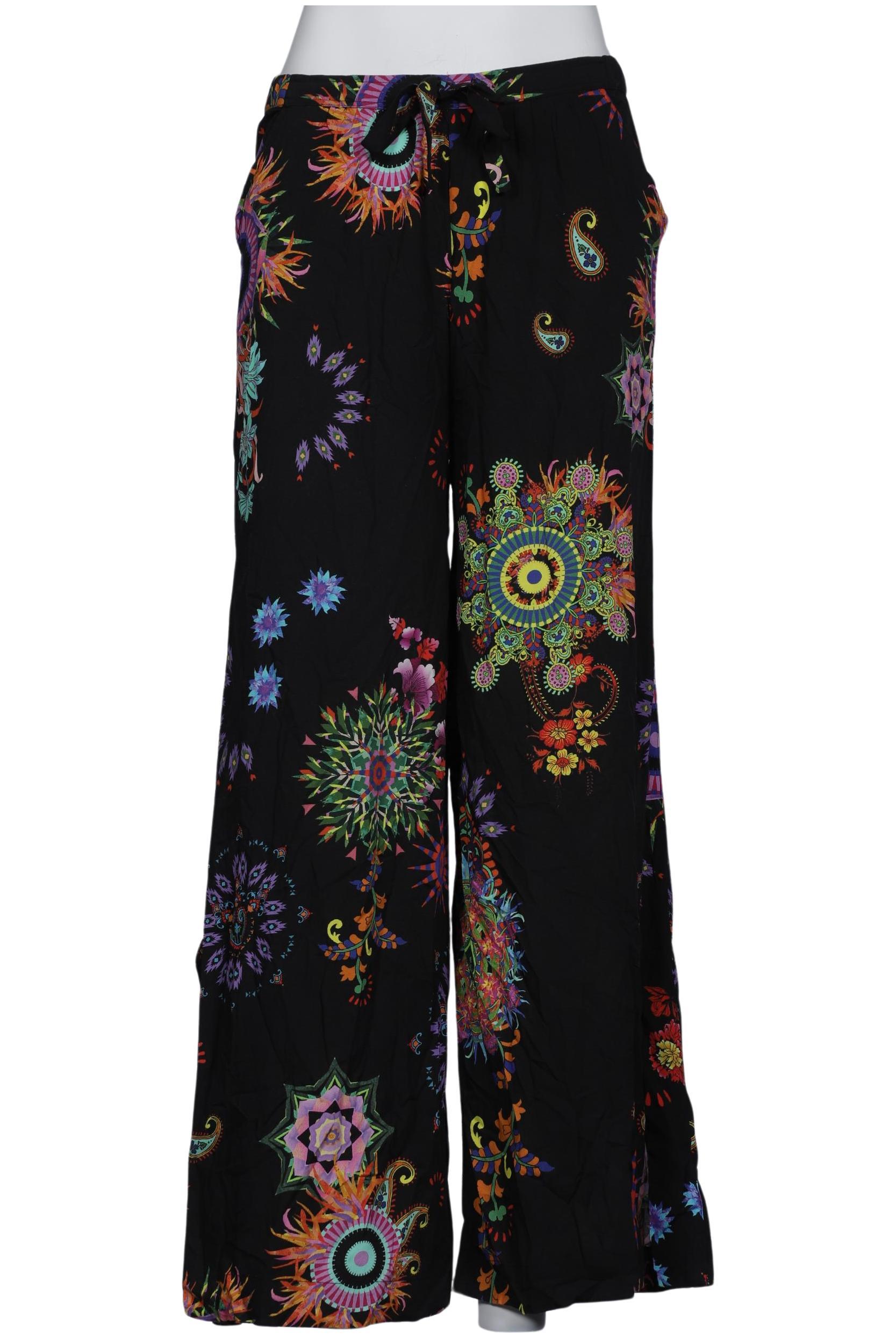 

Desigual Damen Stoffhose, schwarz, Gr. 0