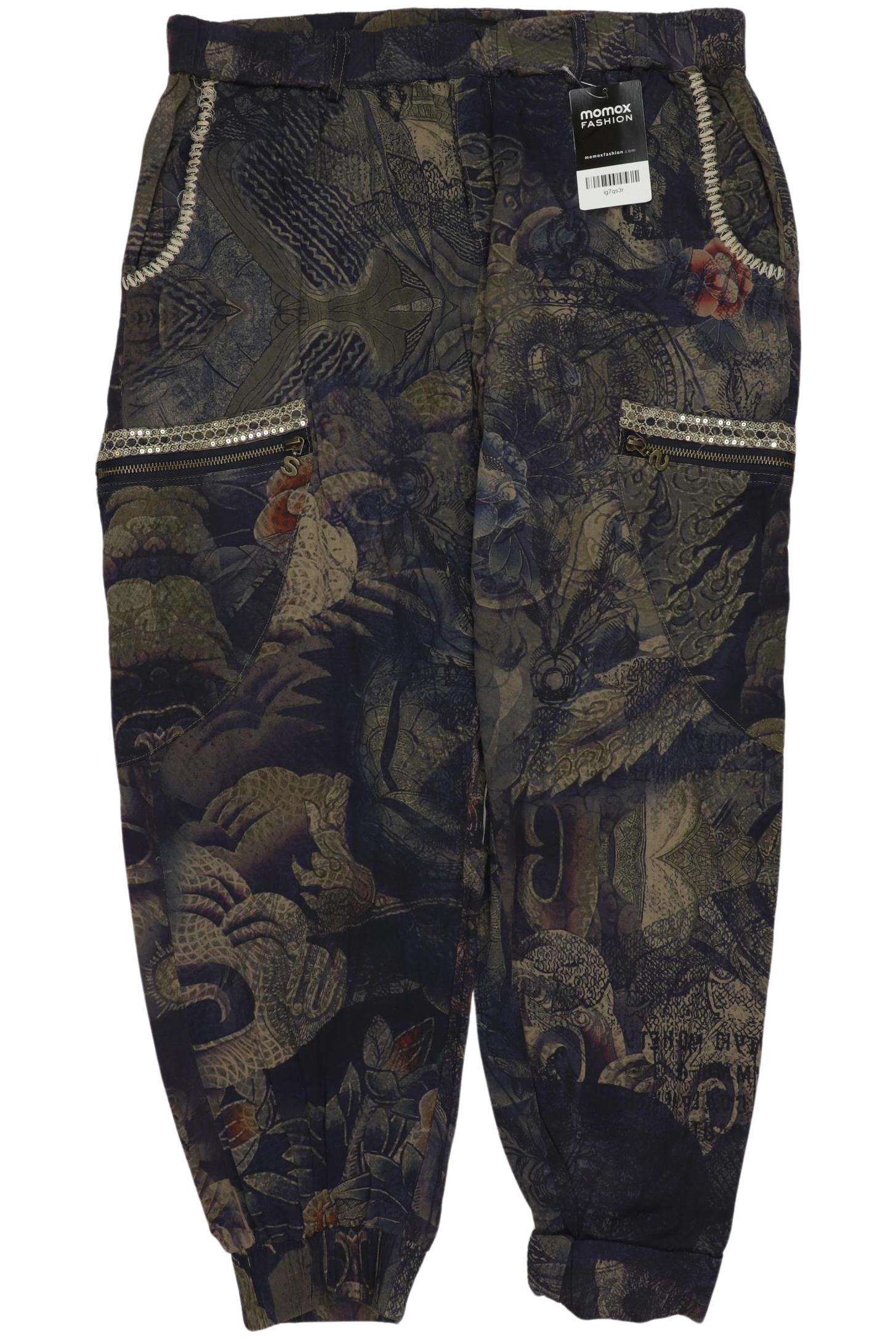 

Desigual Damen Stoffhose, mehrfarbig, Gr. 0