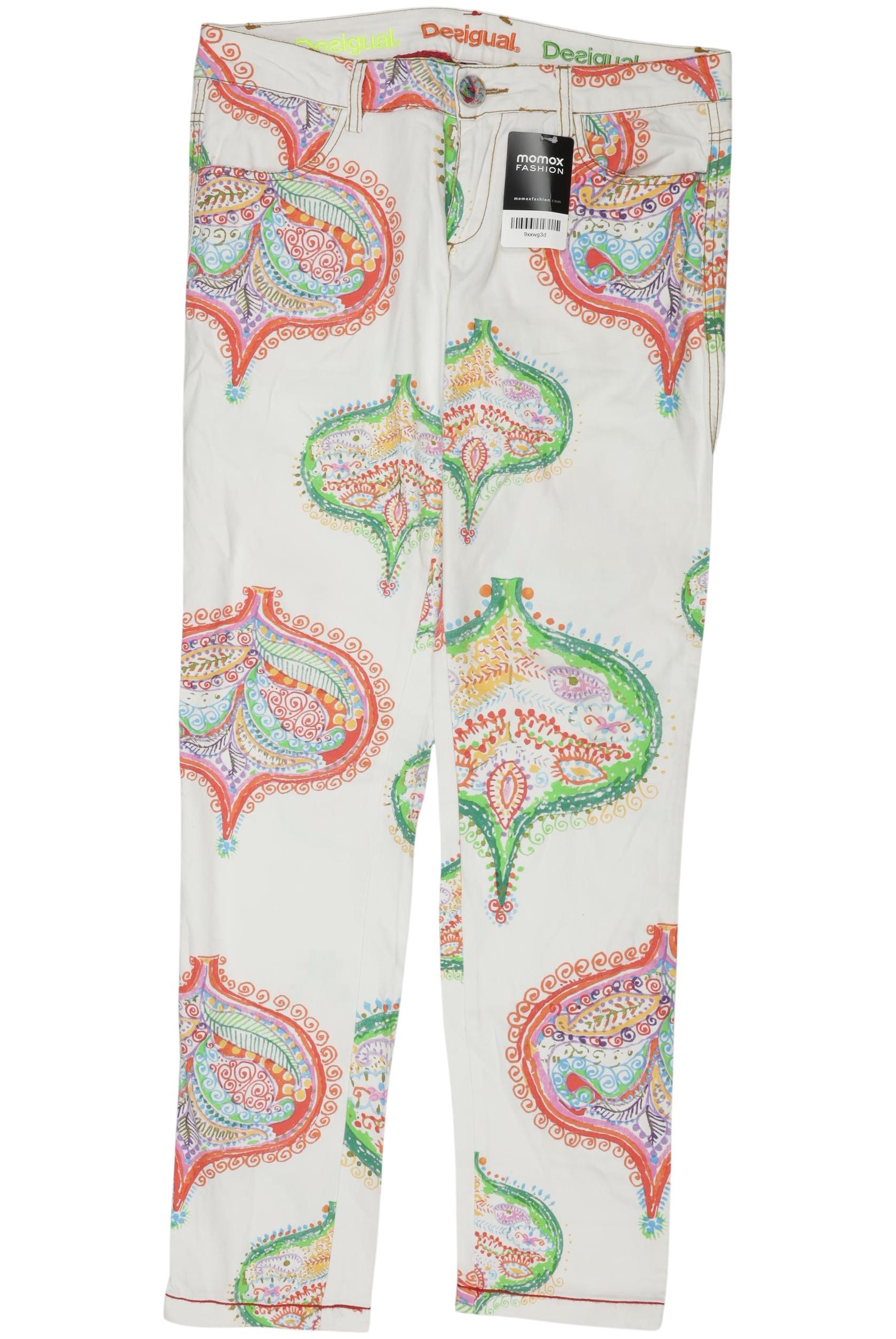 

Desigual Damen Stoffhose, weiß, Gr. 31