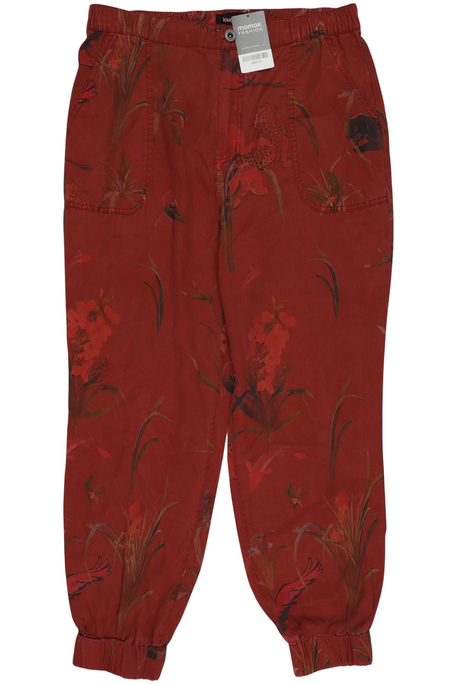 

Desigual Damen Stoffhose, rot, Gr. 0