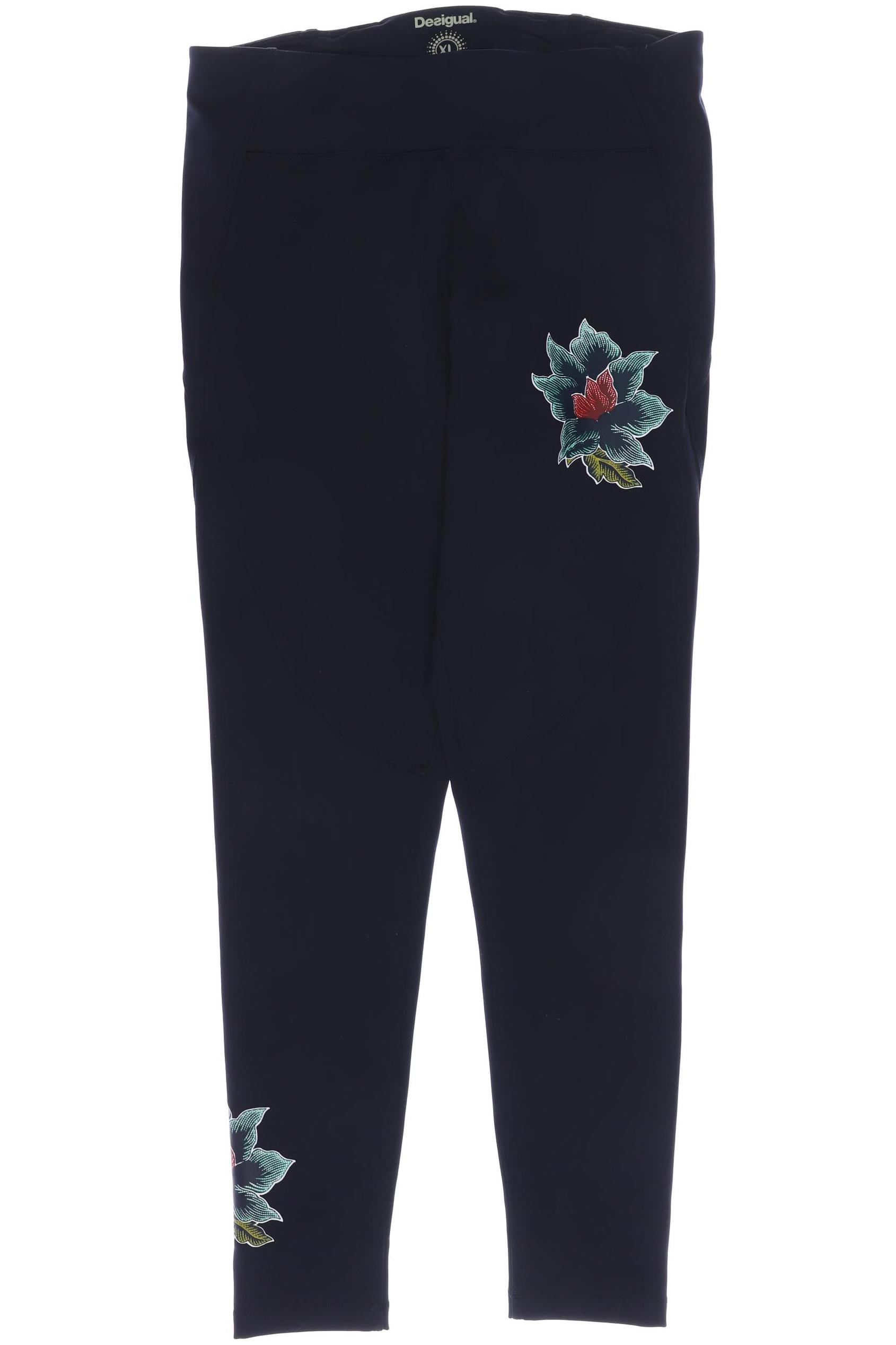 

Desigual Damen Stoffhose, marineblau, Gr. 0
