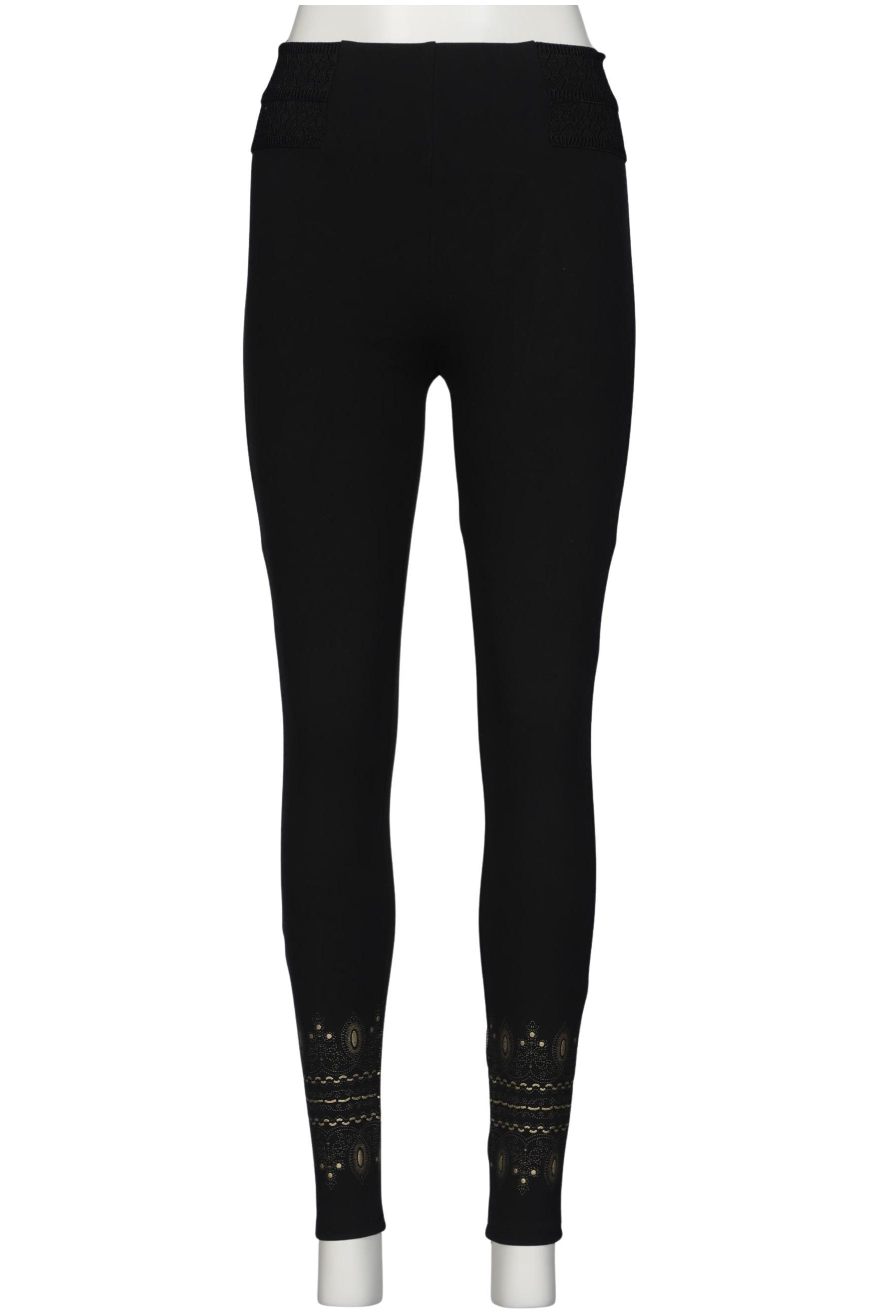 

Desigual Damen Stoffhose, schwarz, Gr. 0