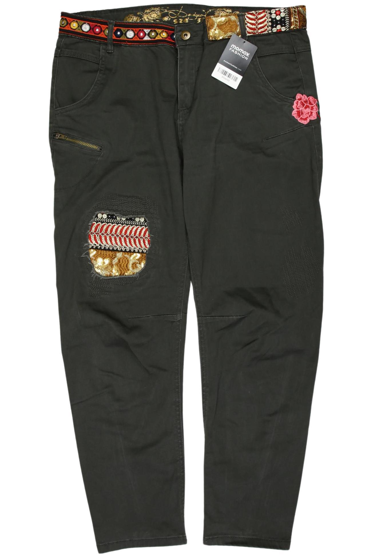 

Desigual Damen Stoffhose, grün, Gr. 30