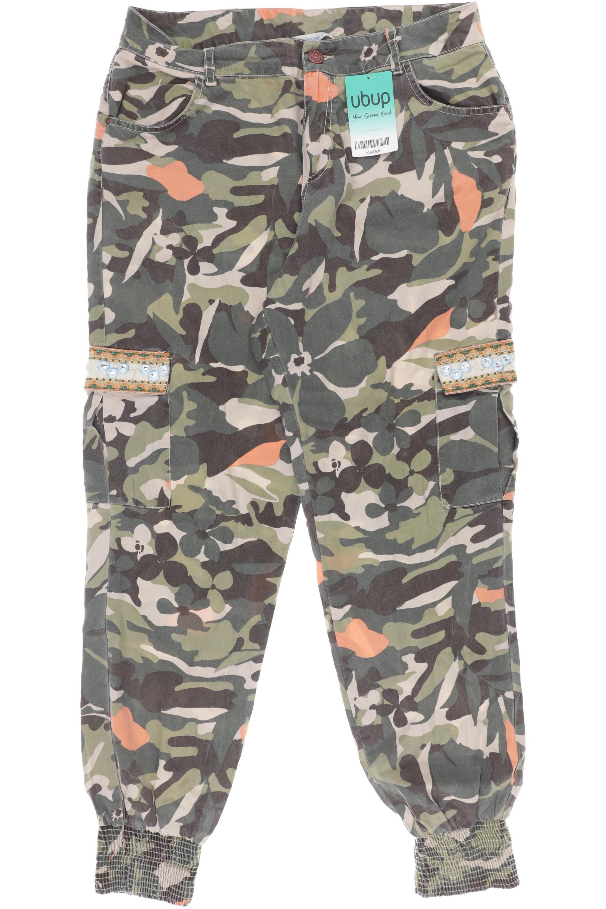 

Desigual Damen Stoffhose, grün, Gr. 40