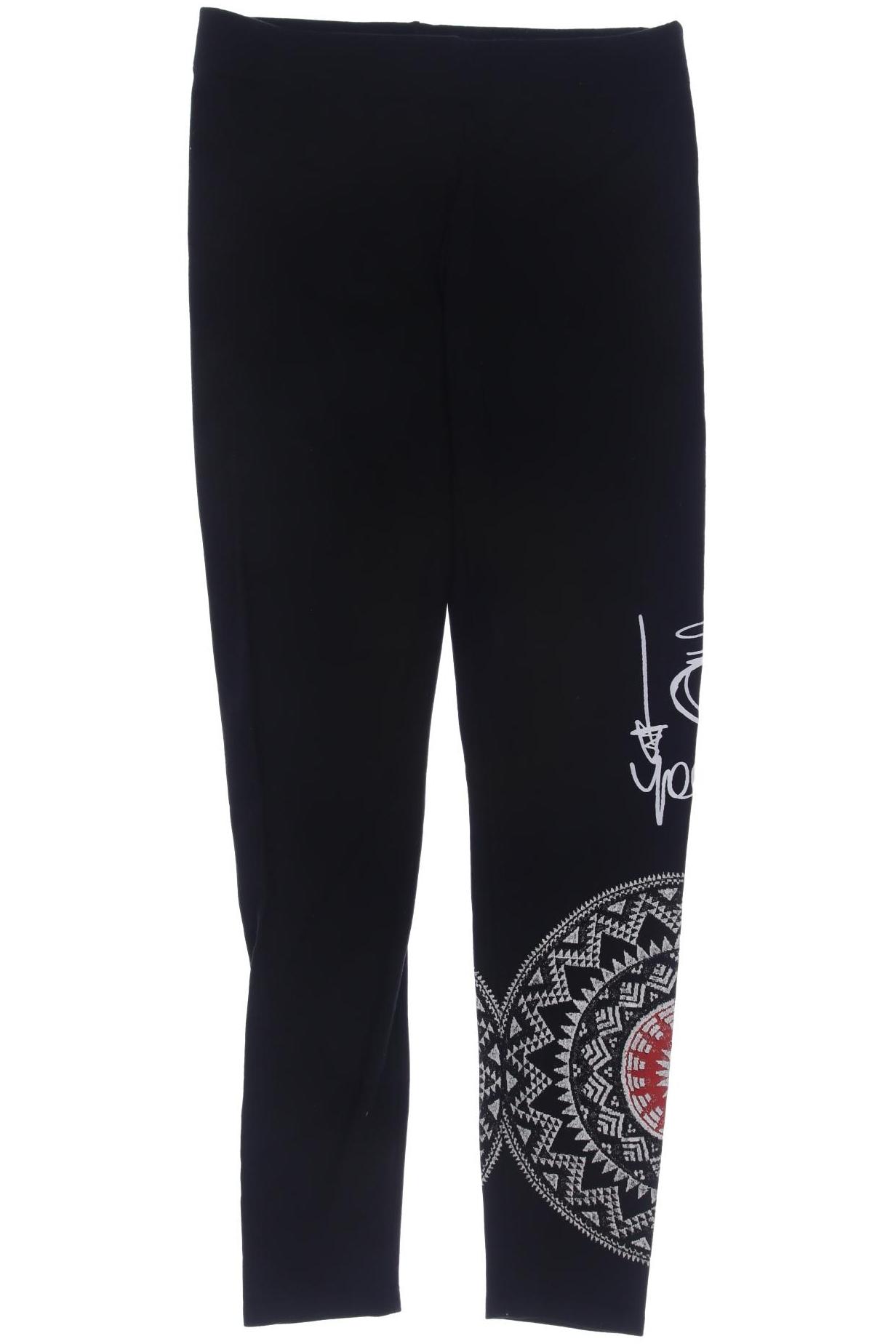 

Desigual Damen Stoffhose, schwarz, Gr. 0