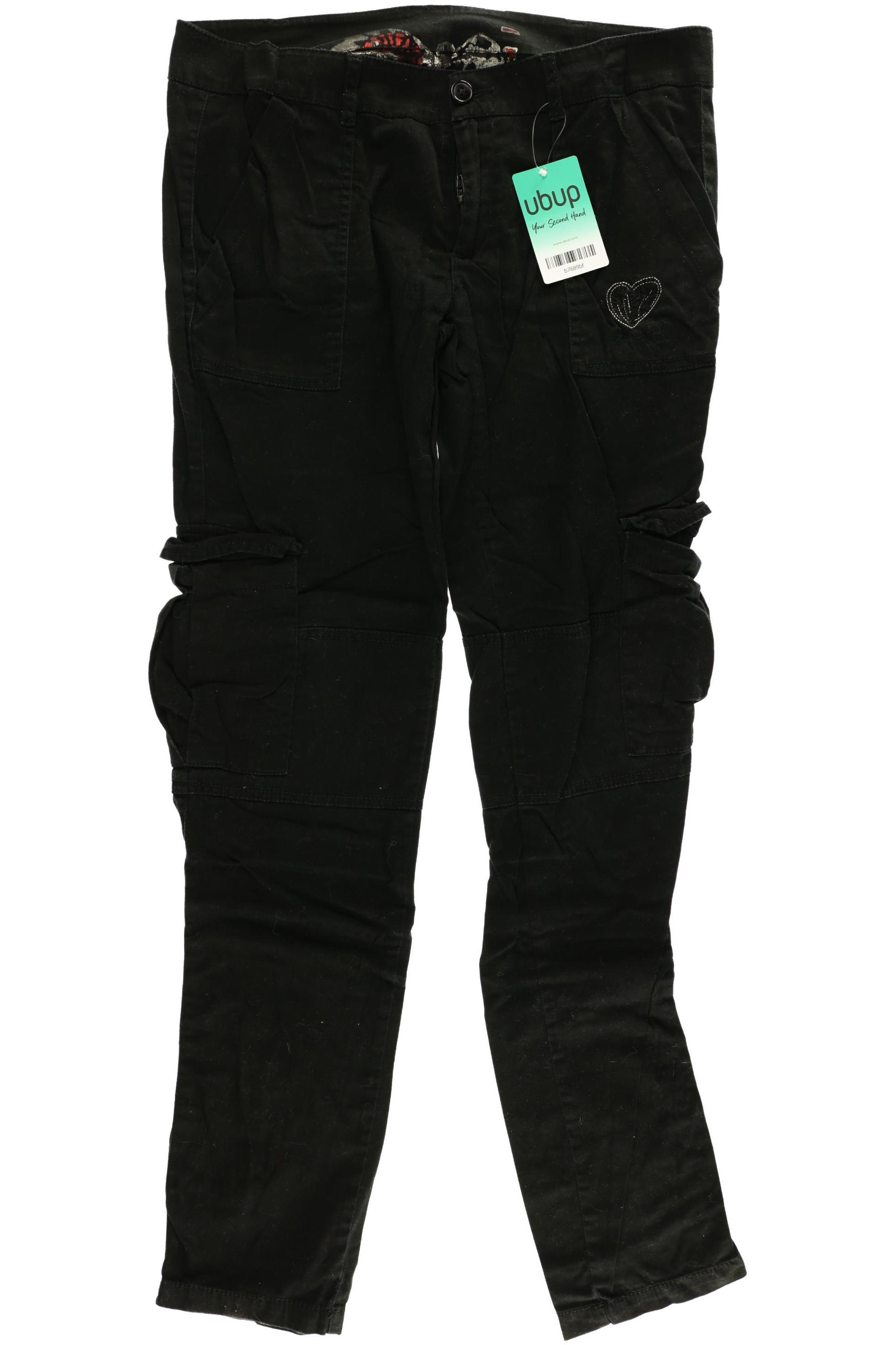 

Desigual Damen Stoffhose, schwarz, Gr. 32