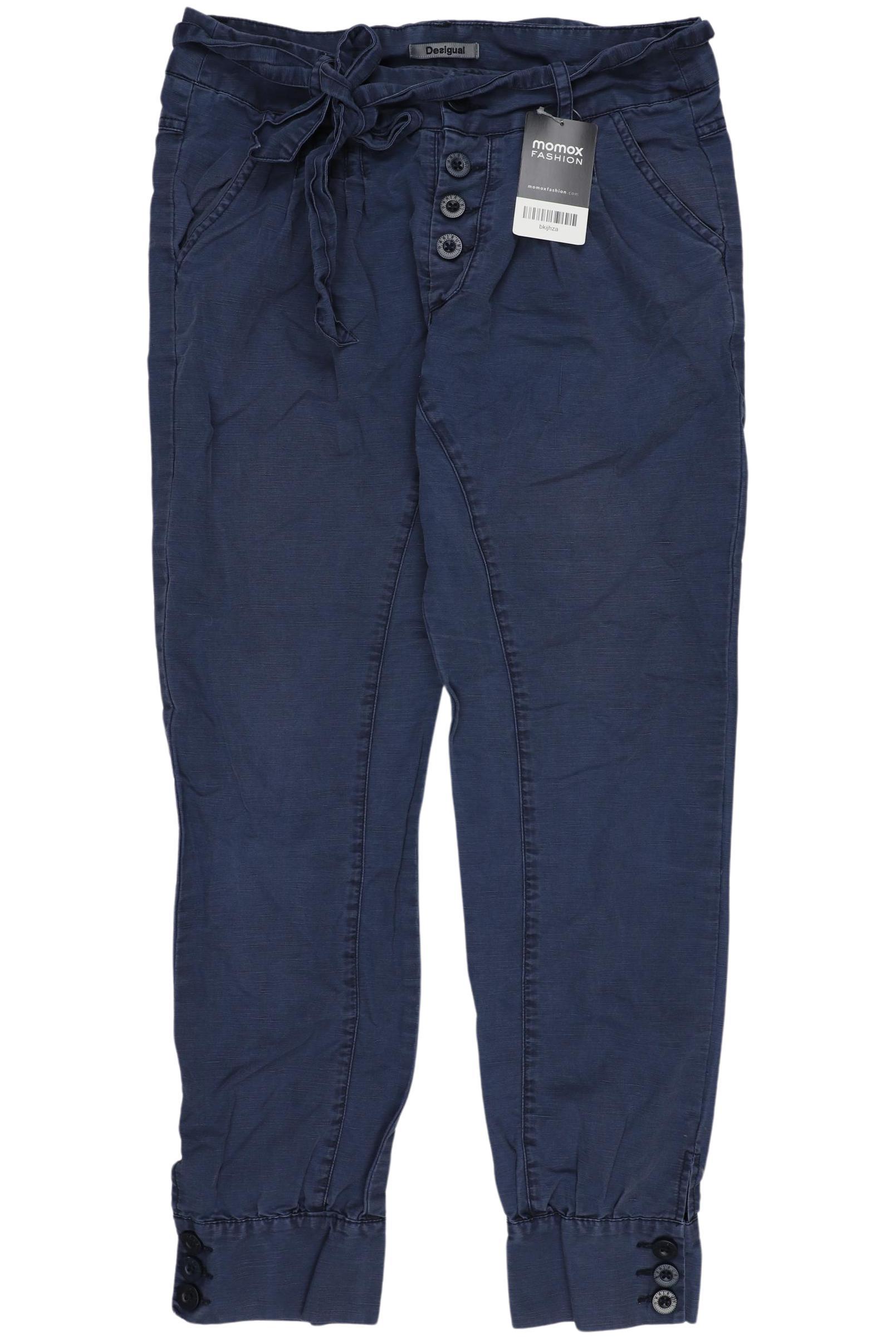 

Desigual Damen Stoffhose, blau, Gr. 36