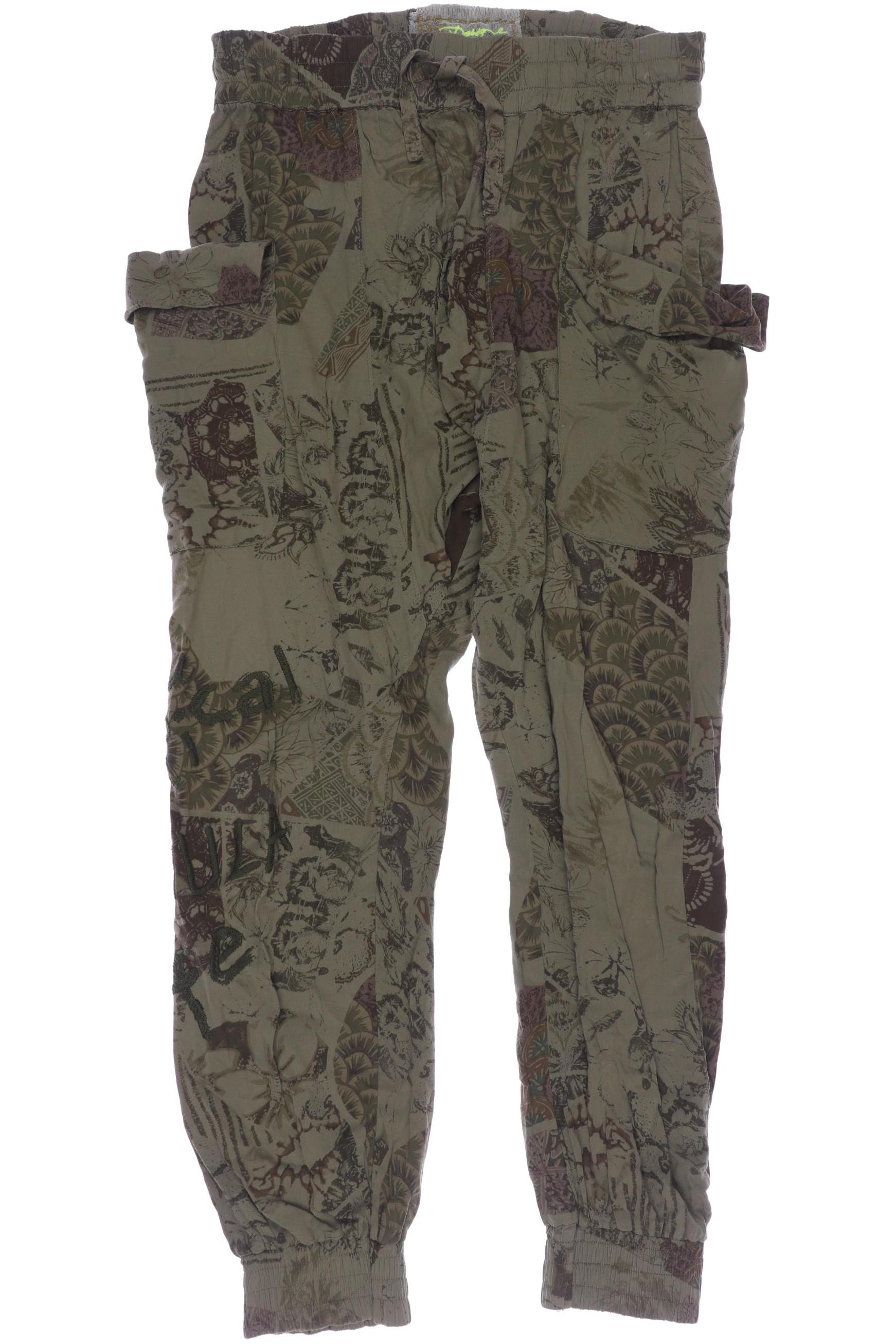 

Desigual Damen Stoffhose, grün, Gr. 30