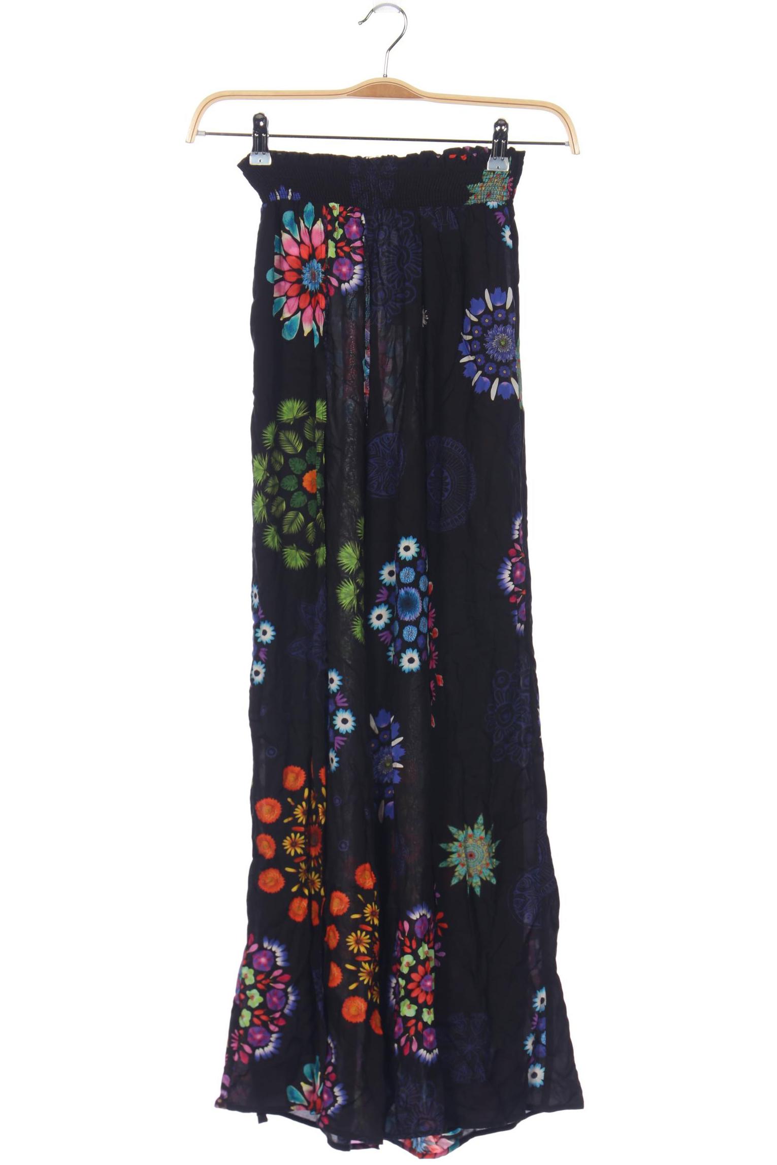 

Desigual Damen Stoffhose, schwarz, Gr. 0