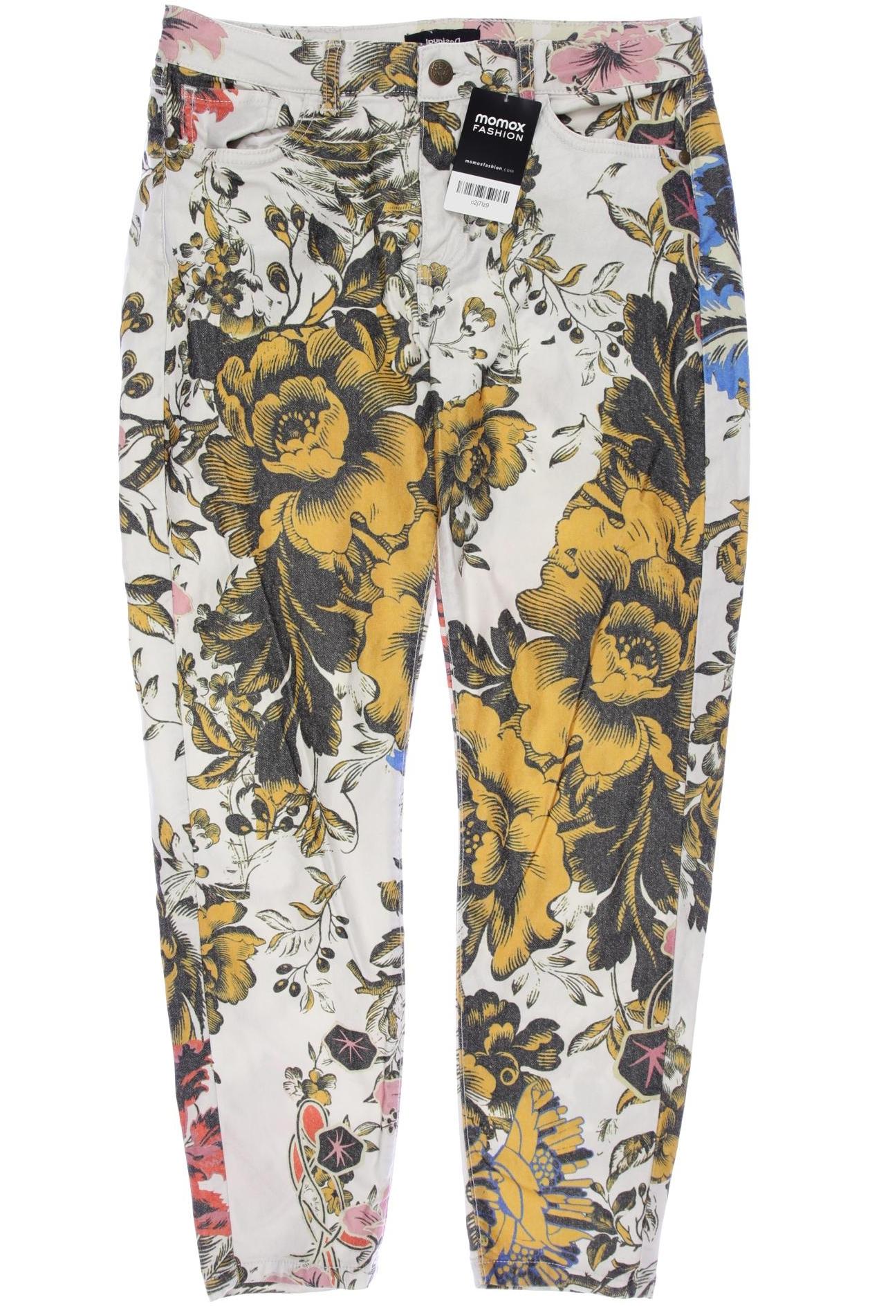 

Desigual Damen Stoffhose, mehrfarbig, Gr. 42