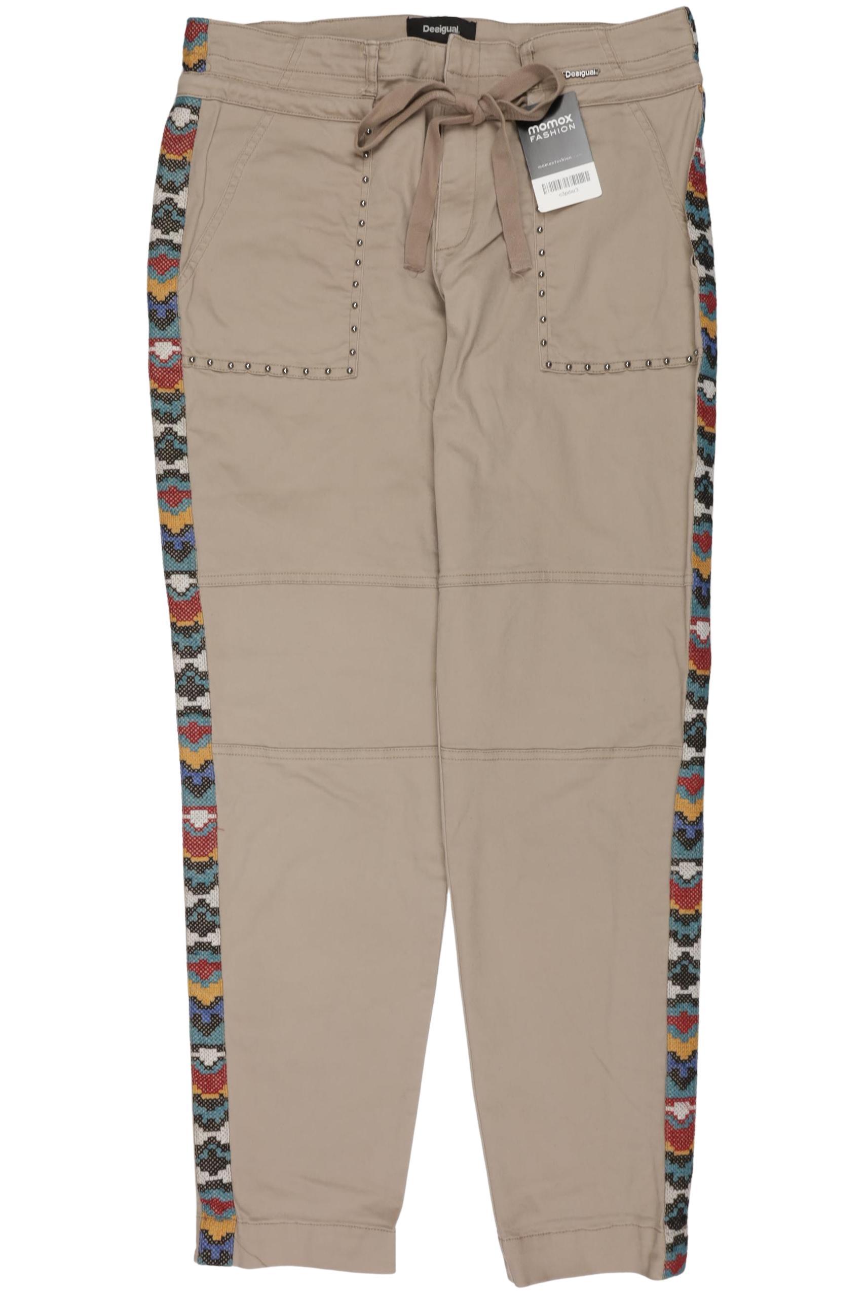 

Desigual Damen Stoffhose, beige, Gr. 42