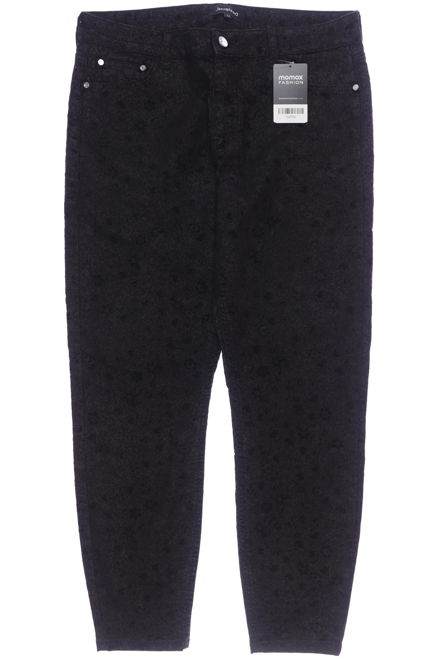 

Desigual Damen Stoffhose, schwarz, Gr. 44