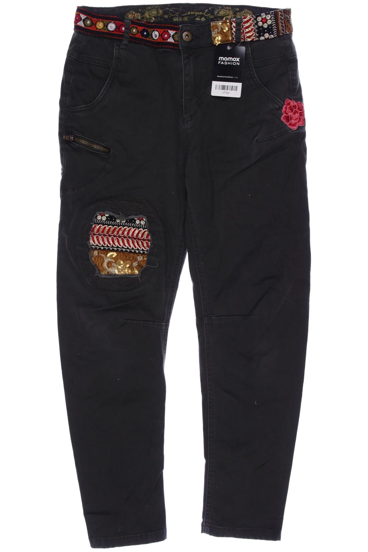 

Desigual Damen Stoffhose, grün