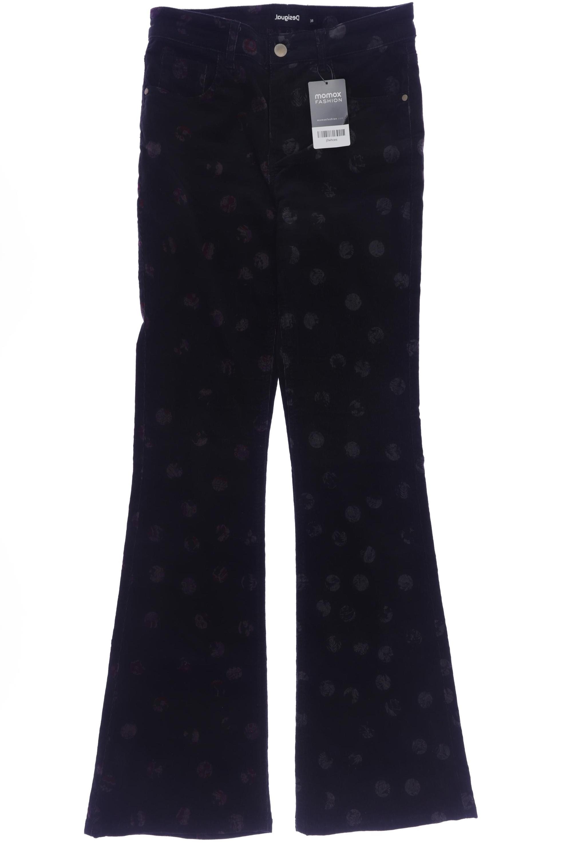 

Desigual Damen Stoffhose, schwarz, Gr. 38
