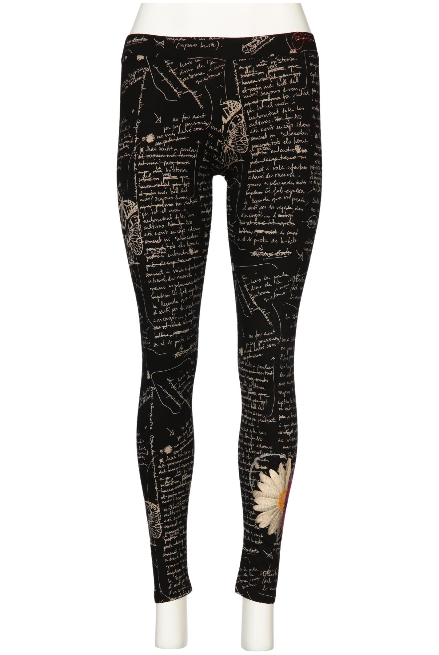 

Desigual Damen Stoffhose, schwarz, Gr. 0