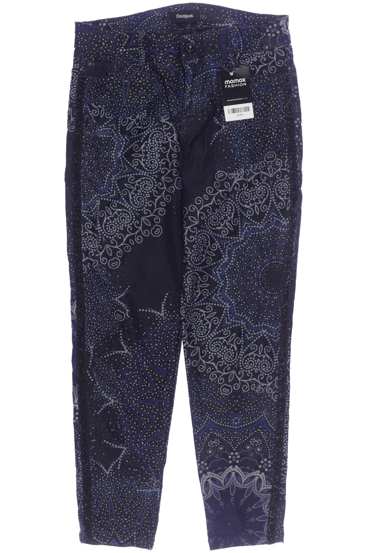 

Desigual Damen Stoffhose, marineblau, Gr. 40