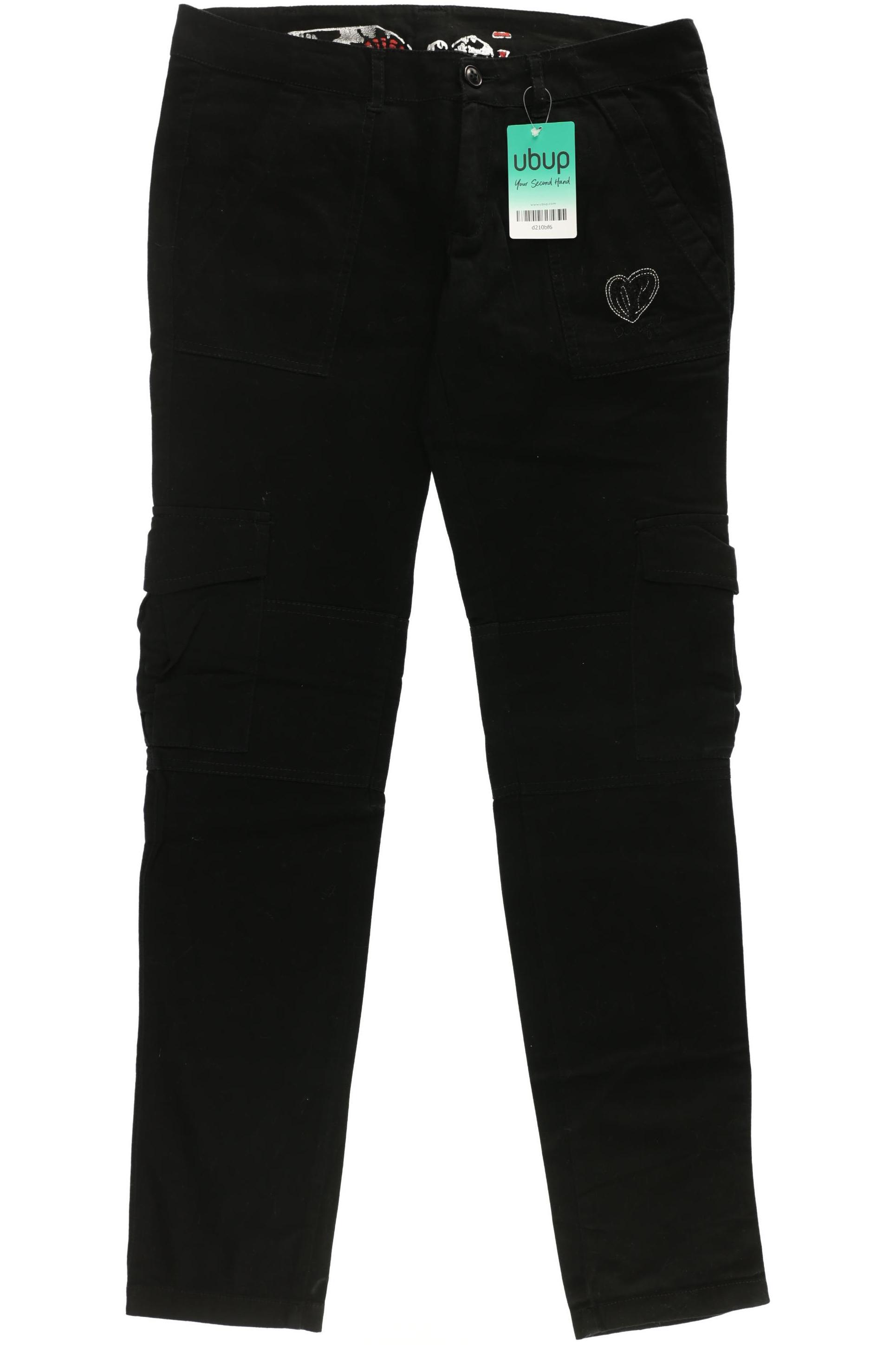 

Desigual Damen Stoffhose, schwarz, Gr. 28