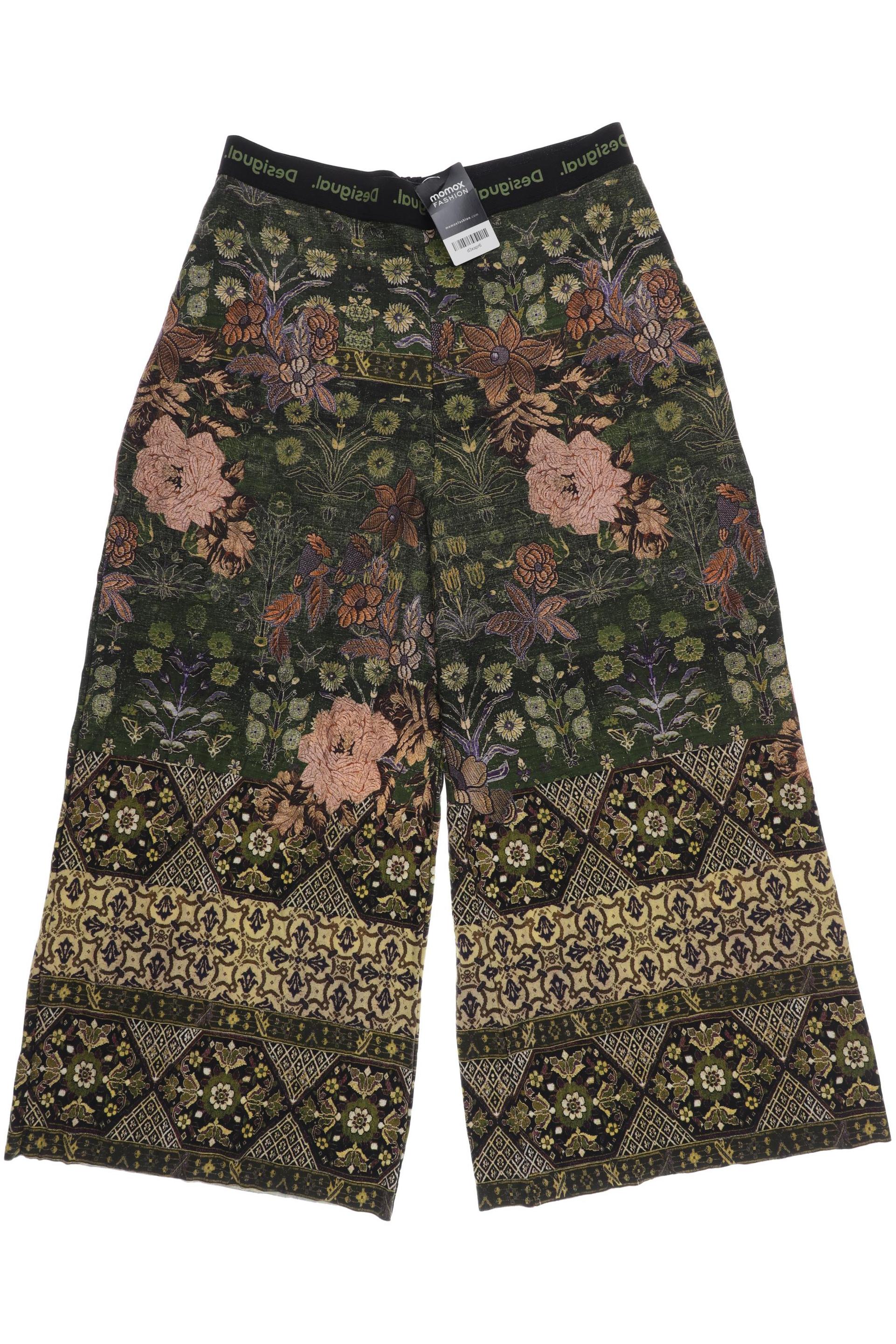 

Desigual Damen Stoffhose, grün