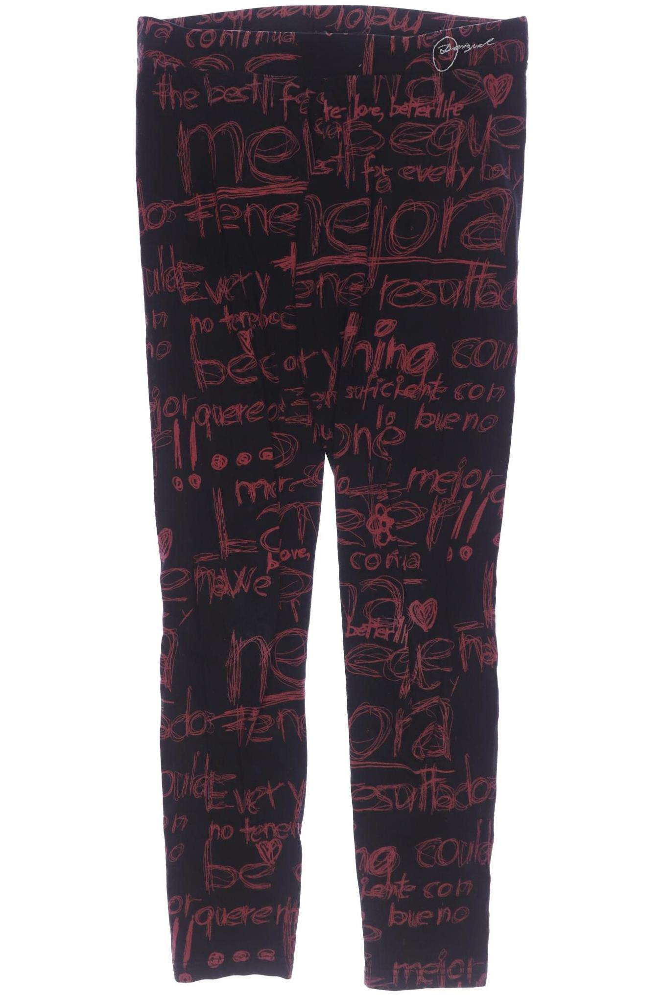

Desigual Damen Stoffhose, schwarz, Gr. 0