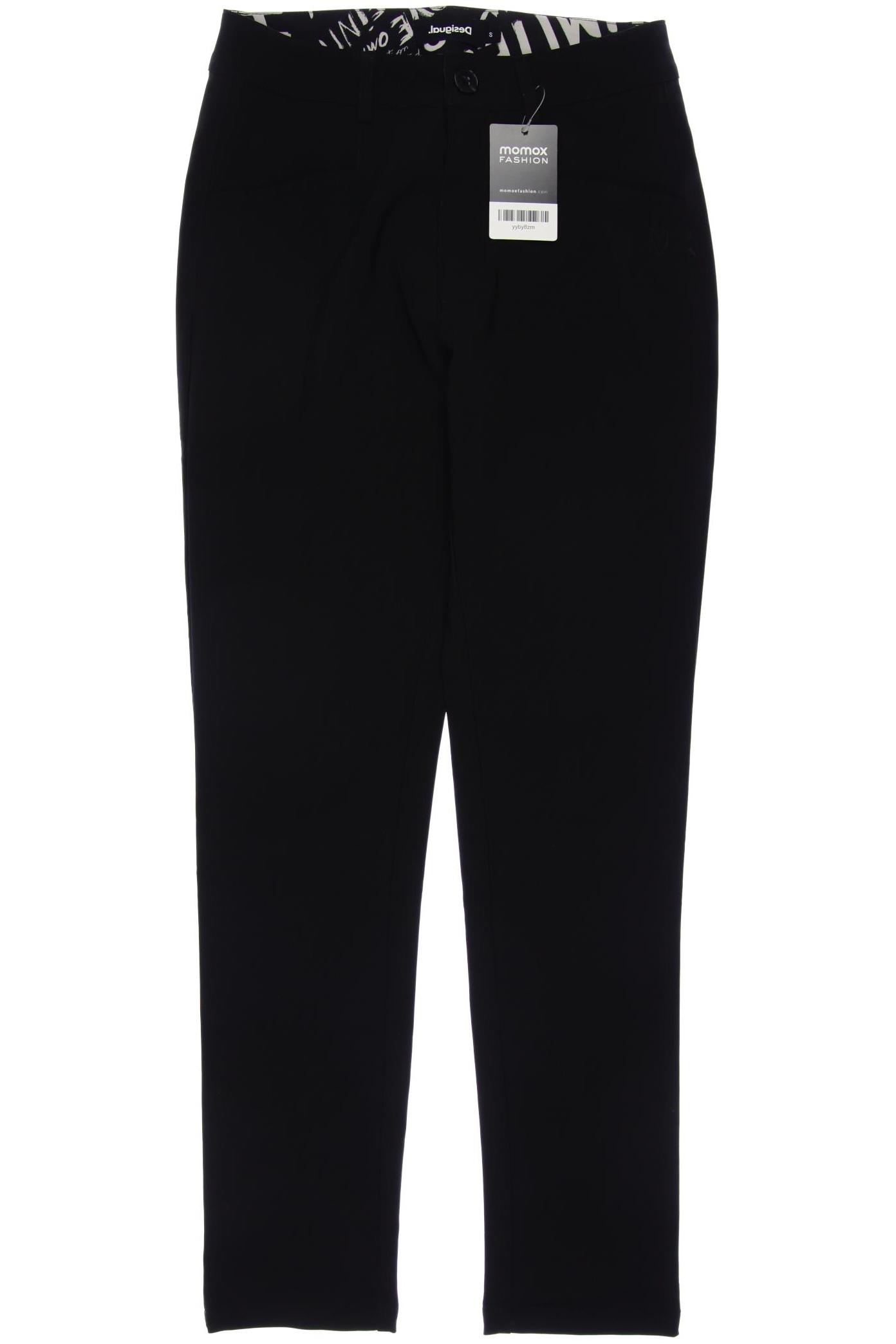 

Desigual Damen Stoffhose, schwarz, Gr. 0