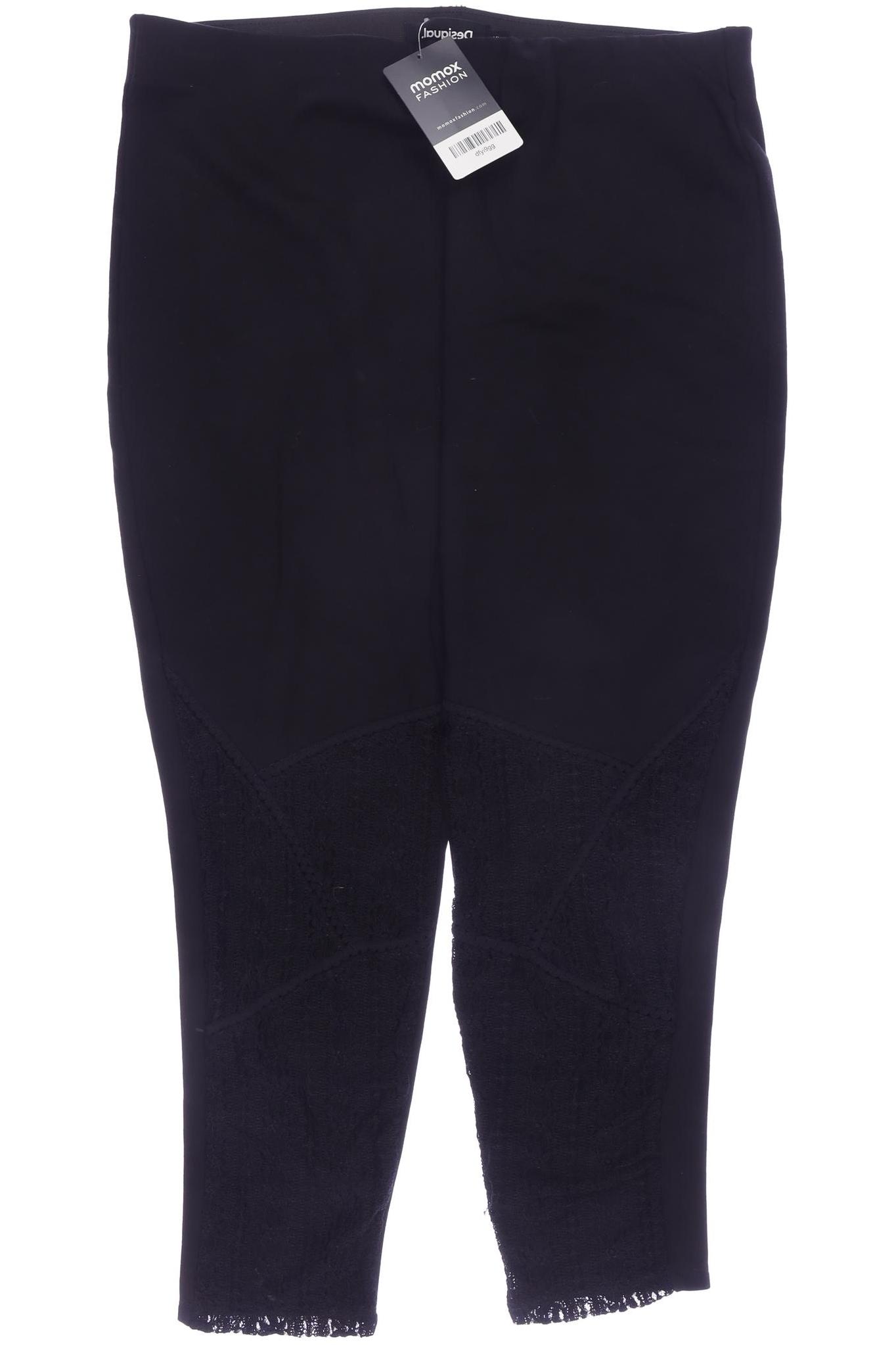 

Desigual Damen Stoffhose, schwarz, Gr. 0