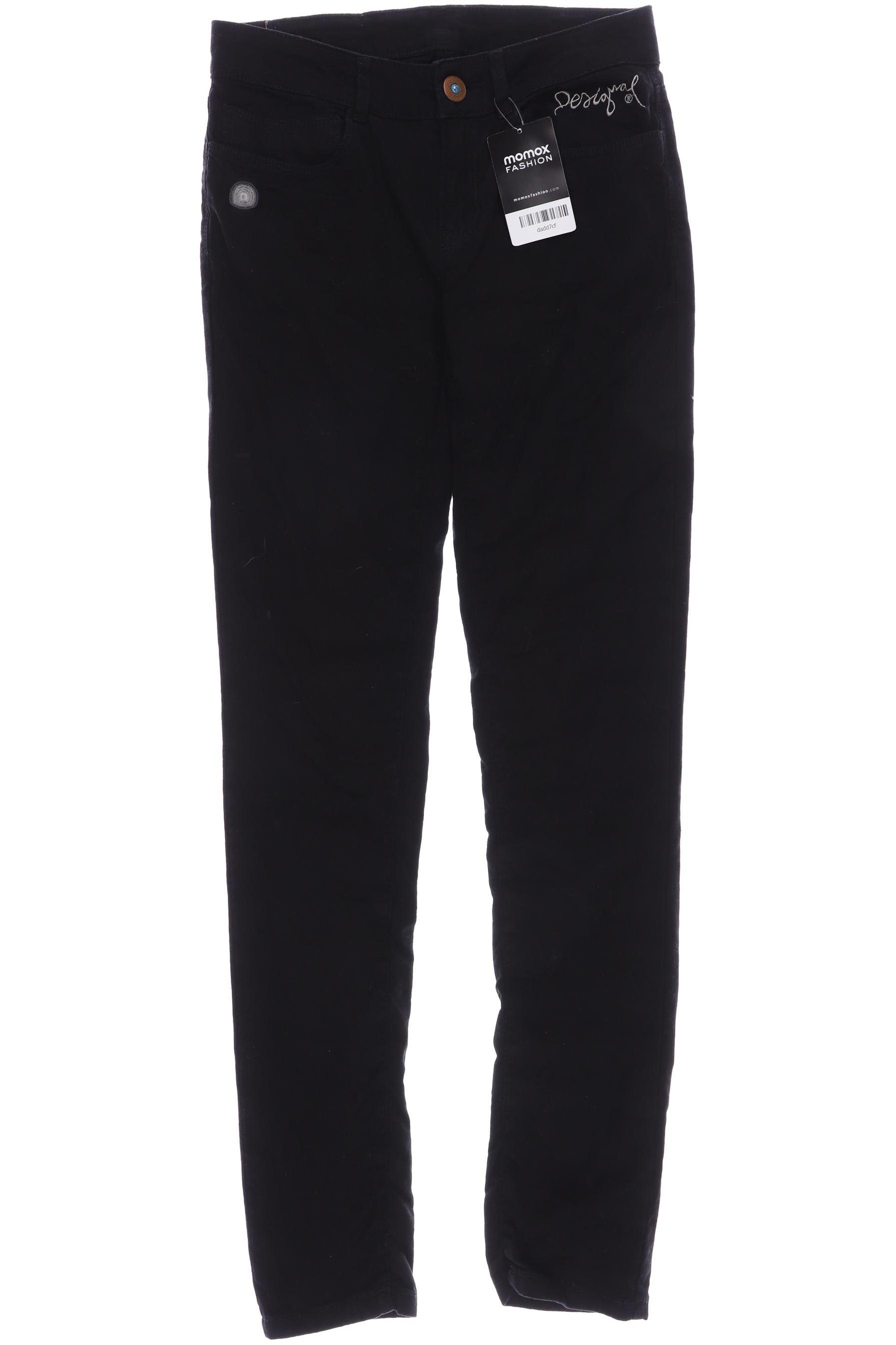 

Desigual Damen Stoffhose, schwarz, Gr. 32