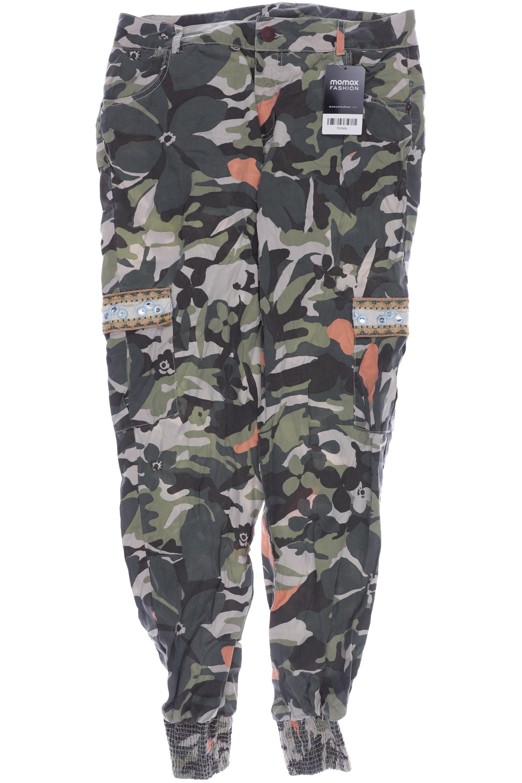

Desigual Damen Stoffhose, grün