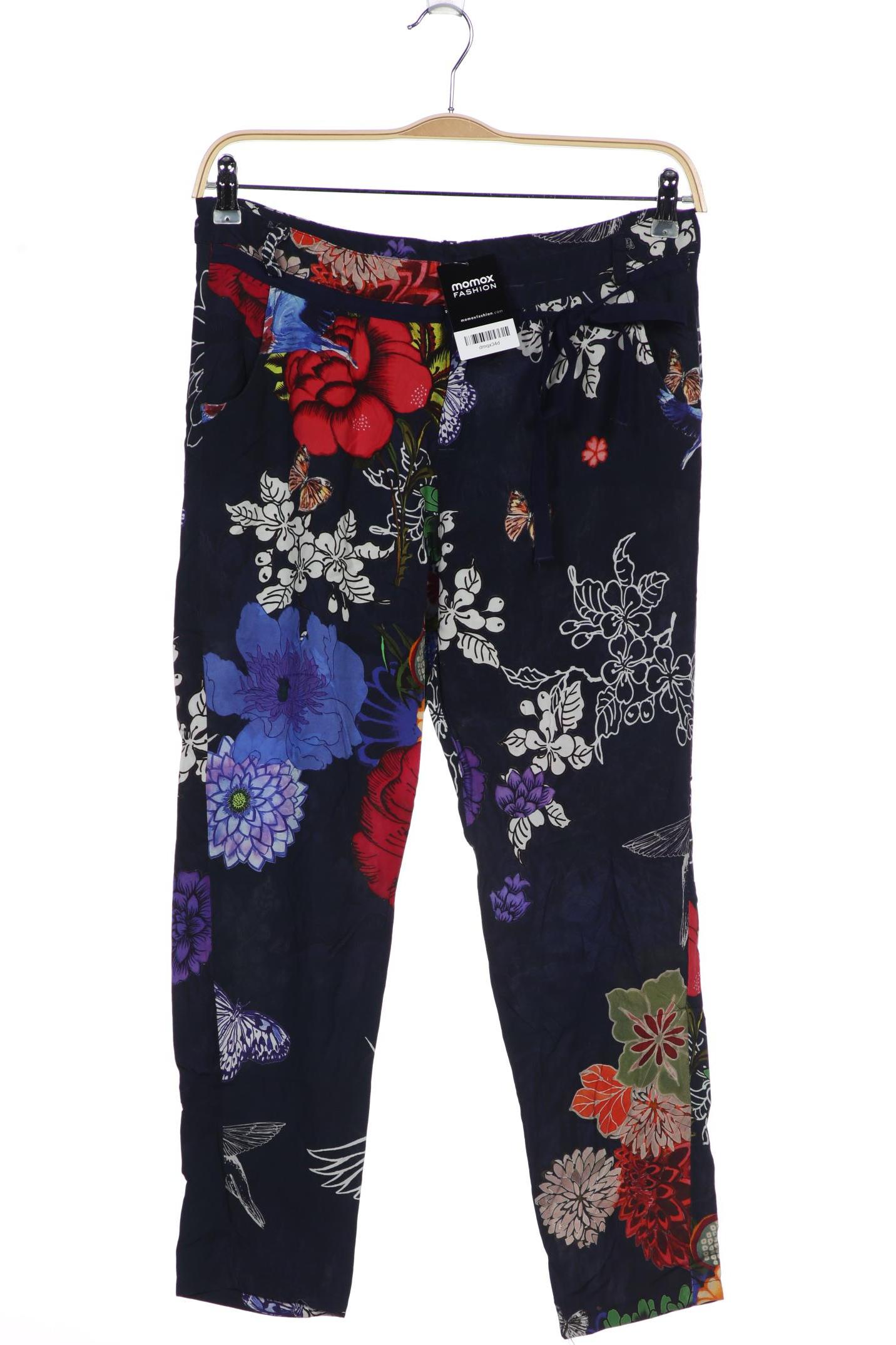 

Desigual Damen Stoffhose, marineblau