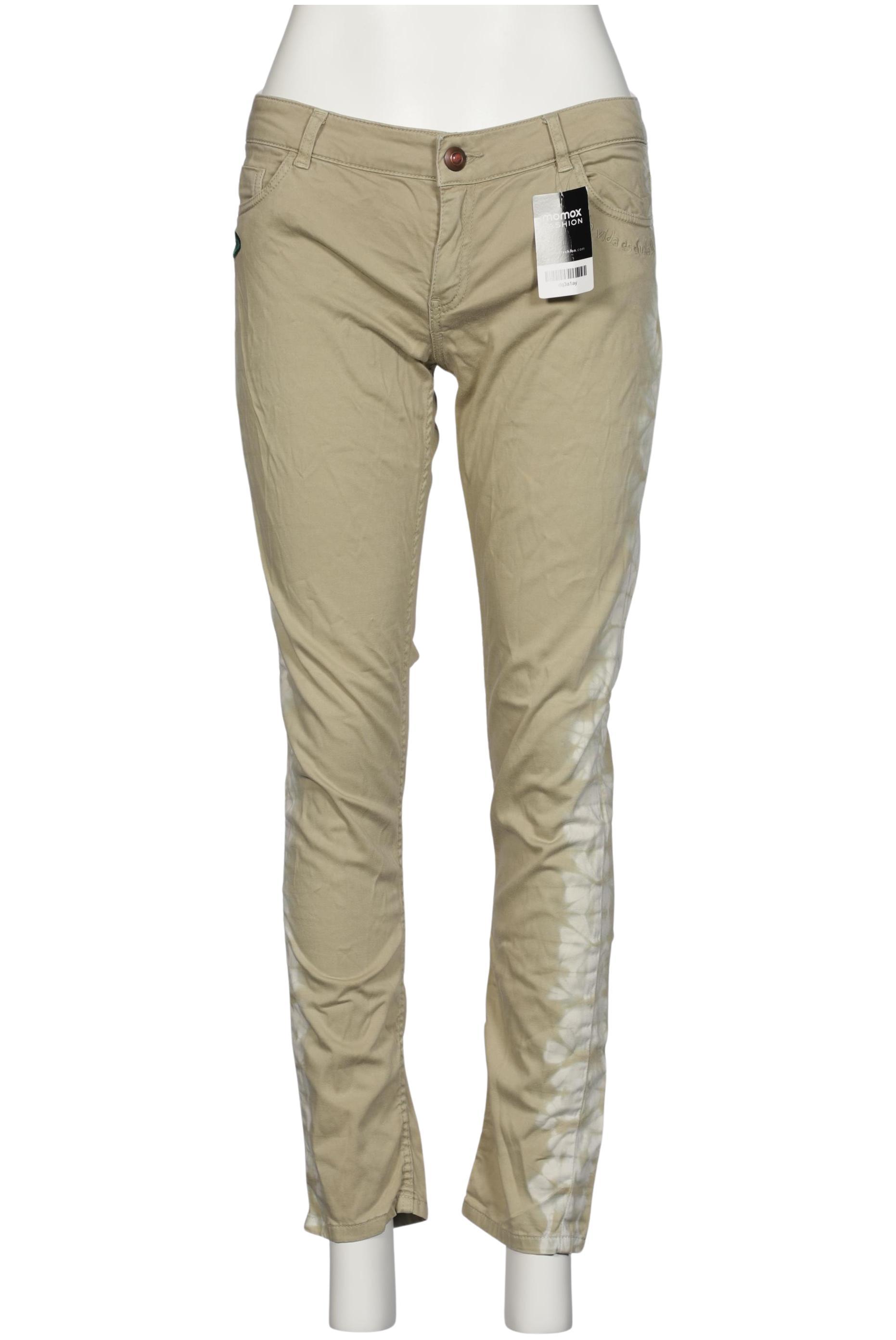

Desigual Damen Stoffhose, beige, Gr. 32