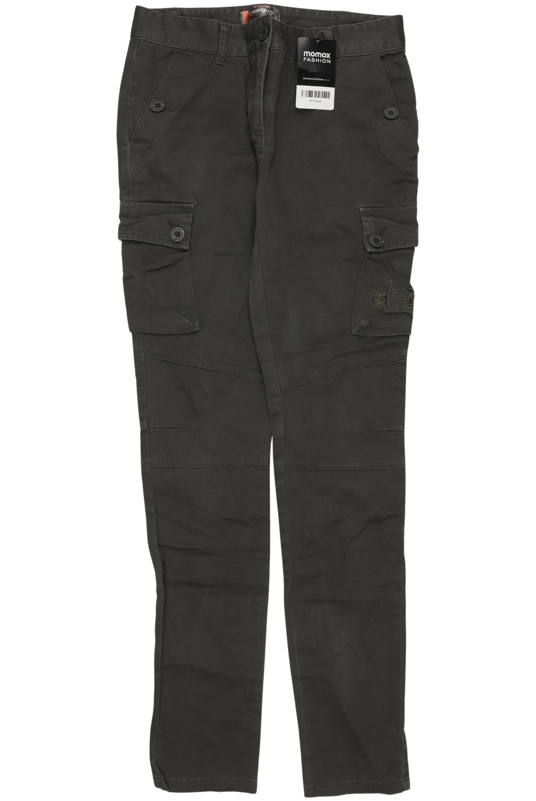 

Desigual Damen Stoffhose, grün, Gr. 26