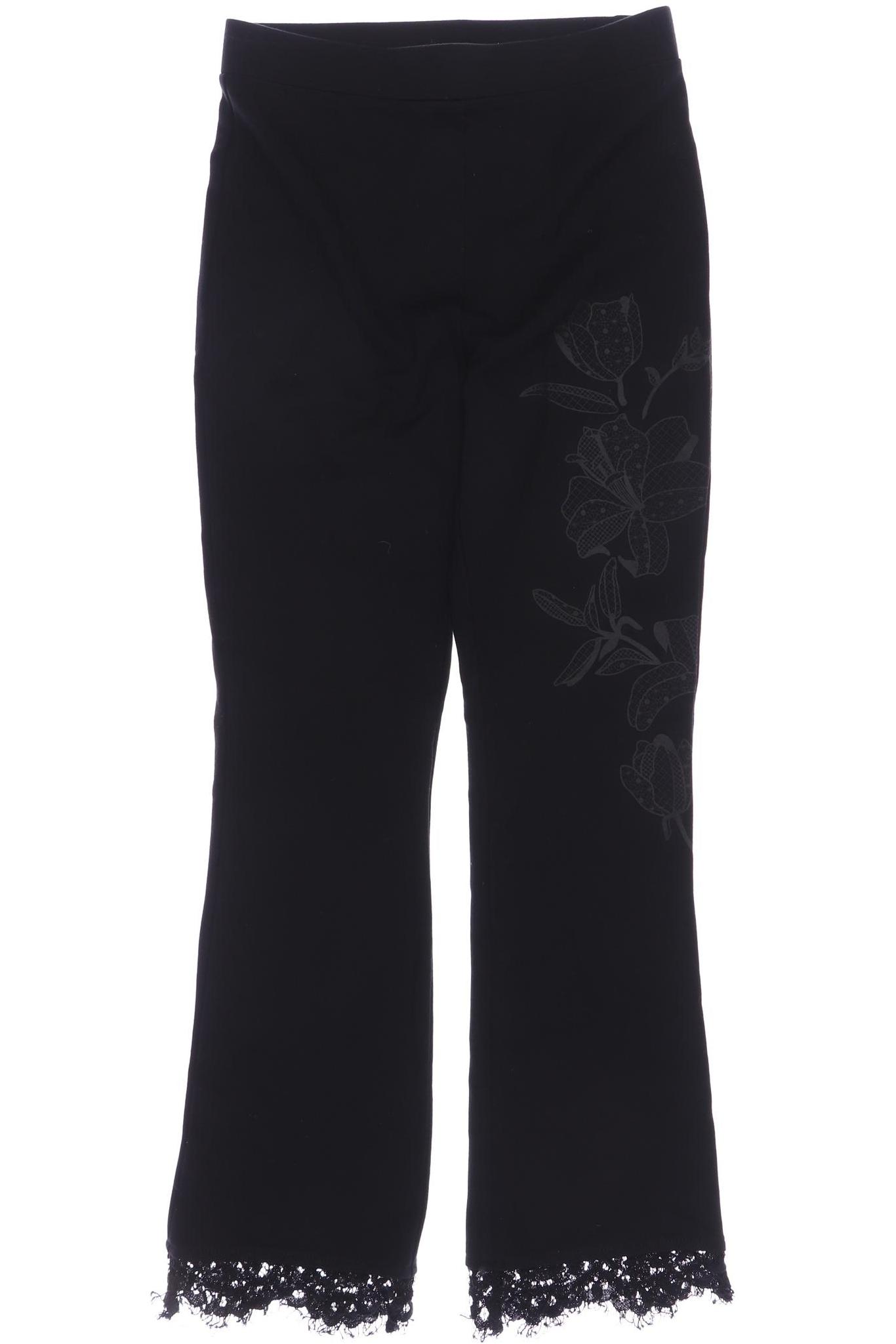 

Desigual Damen Stoffhose, schwarz, Gr. 0