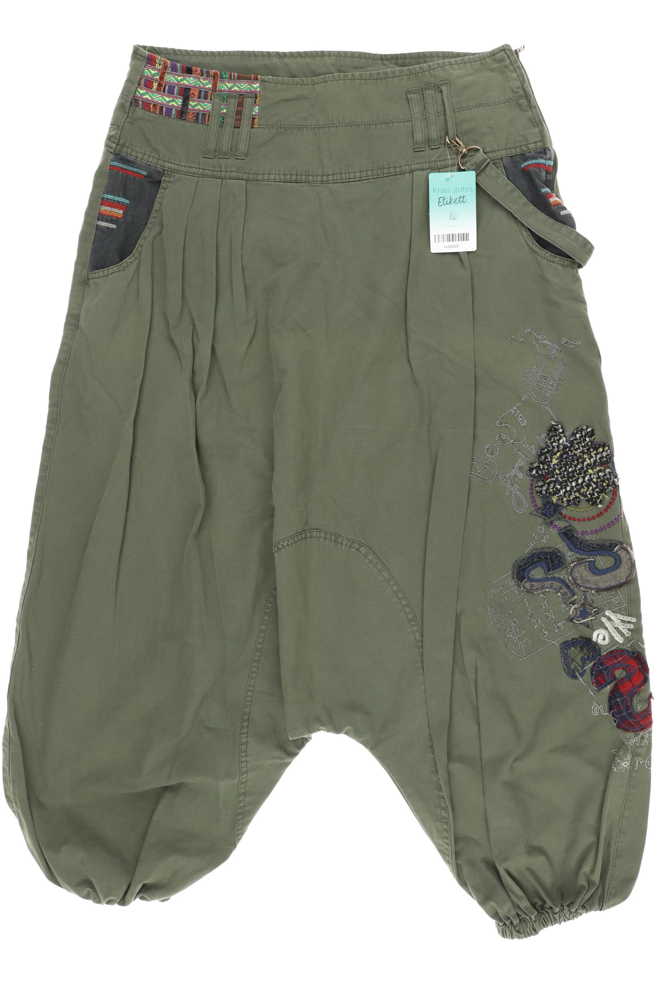 

Desigual Damen Stoffhose, grün, Gr. 32