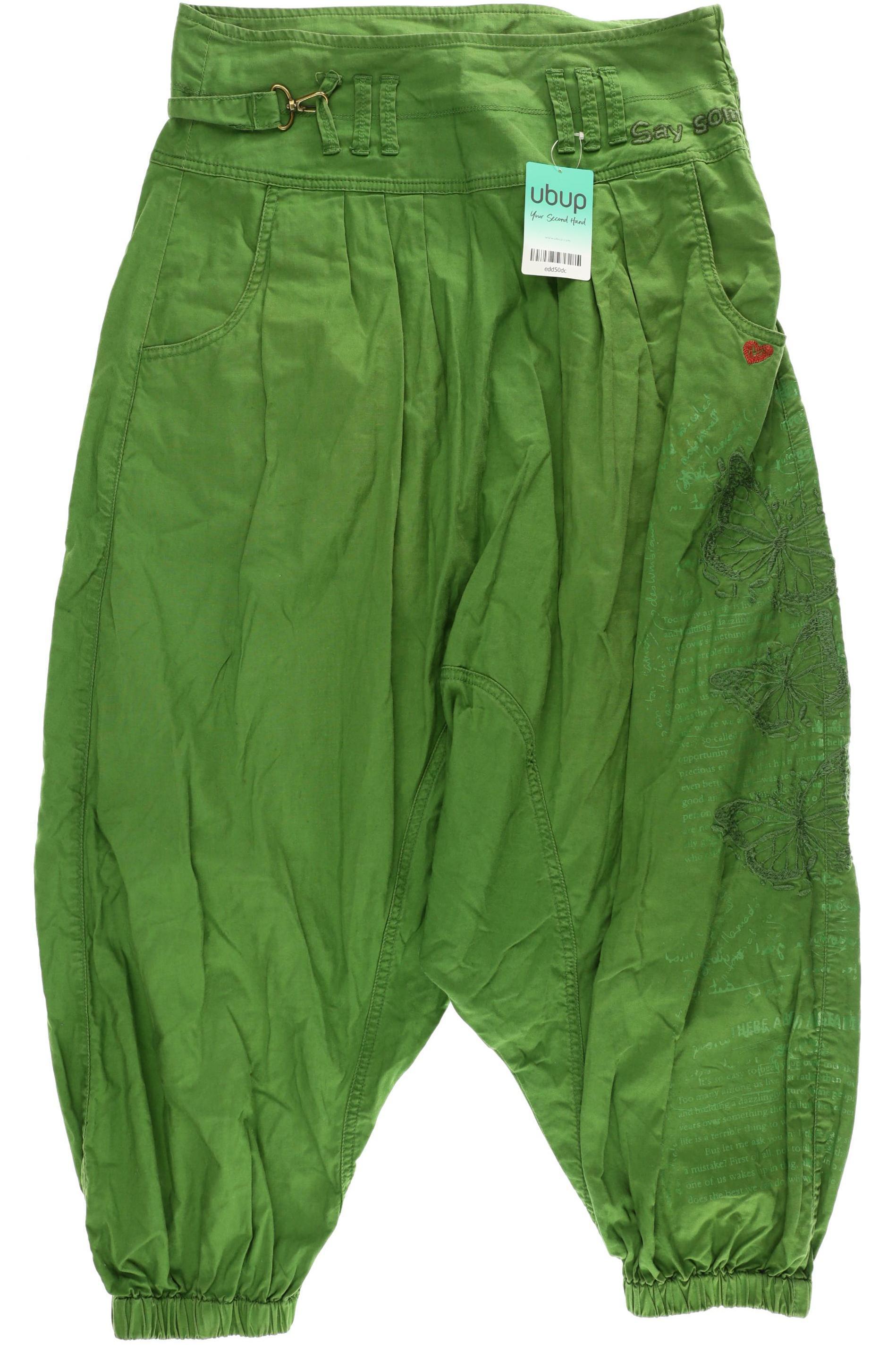 

Desigual Damen Stoffhose, grün, Gr. 30