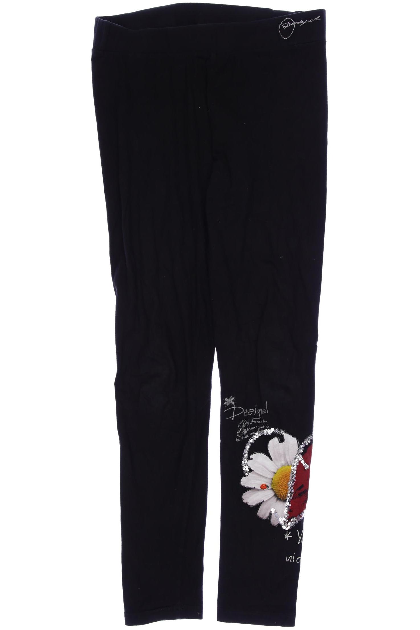 

Desigual Damen Stoffhose, schwarz, Gr. 0
