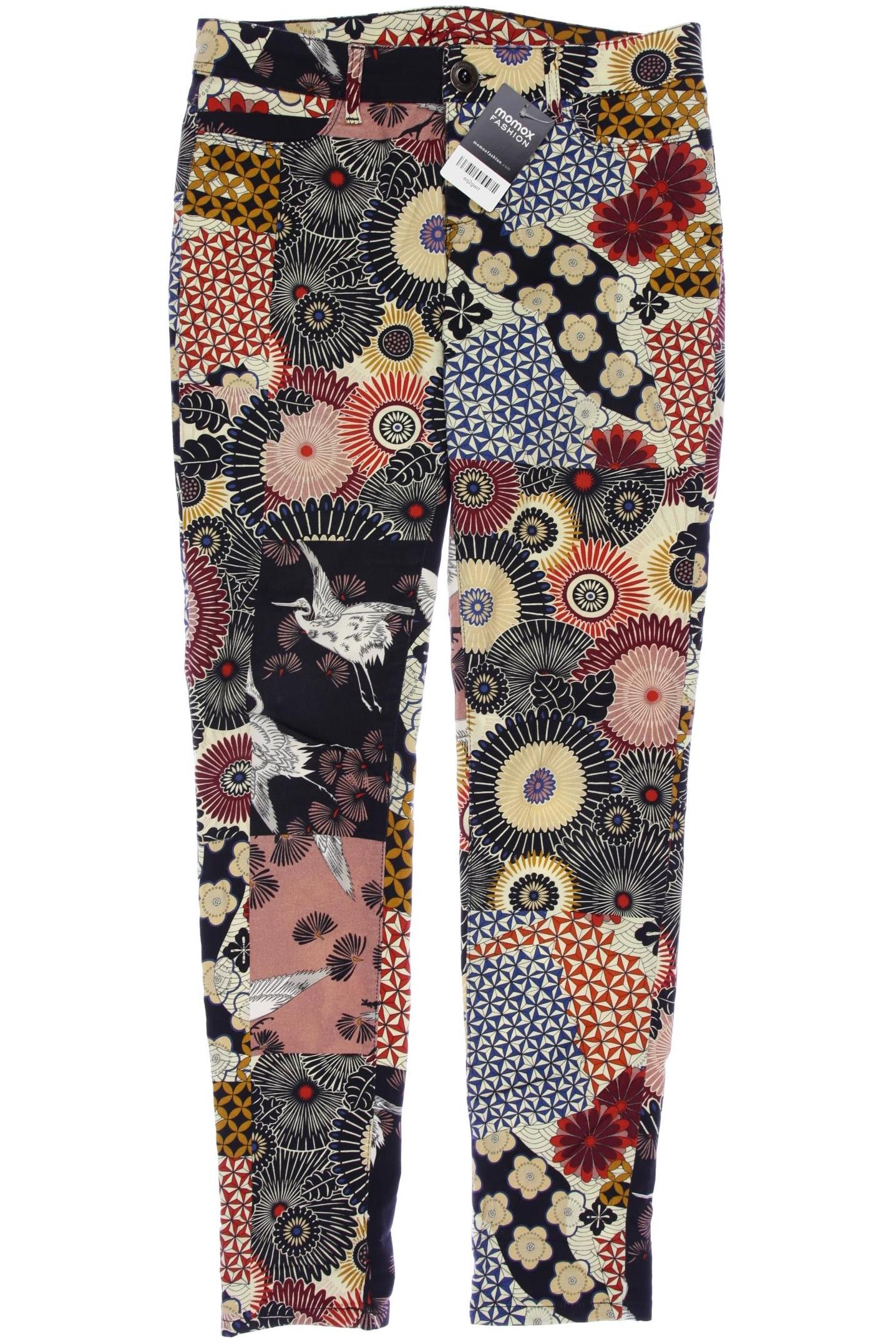 

Desigual Damen Stoffhose, mehrfarbig, Gr. 32