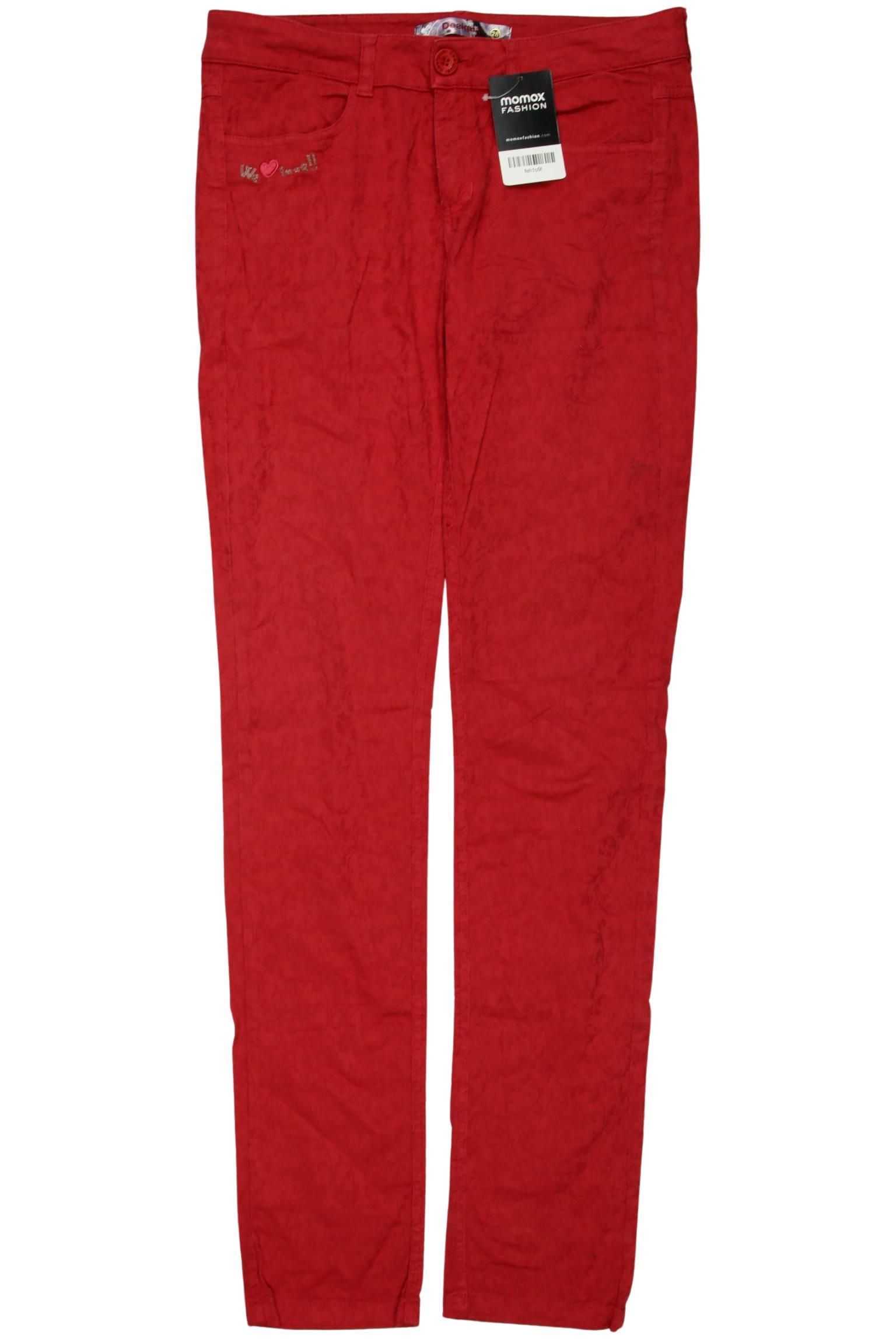 

Desigual Damen Stoffhose, rot, Gr. 28
