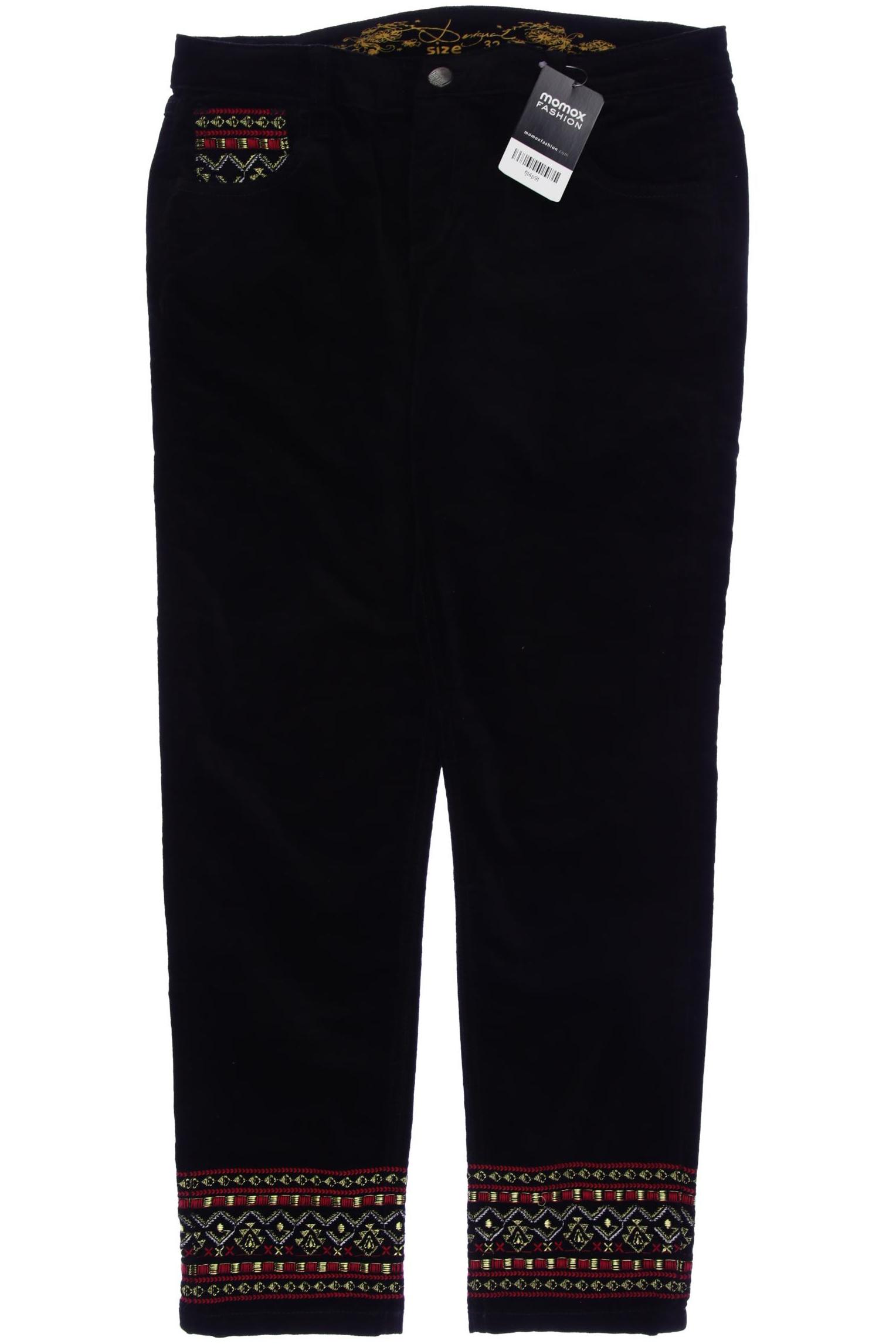 

Desigual Damen Stoffhose, schwarz, Gr. 32