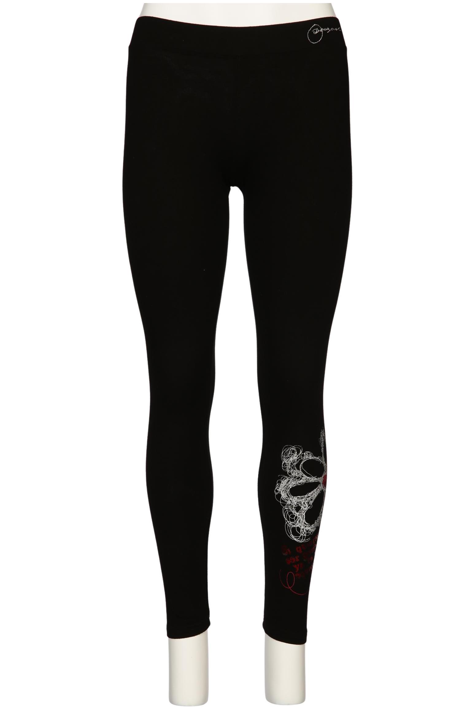 

Desigual Damen Stoffhose, schwarz, Gr. 0