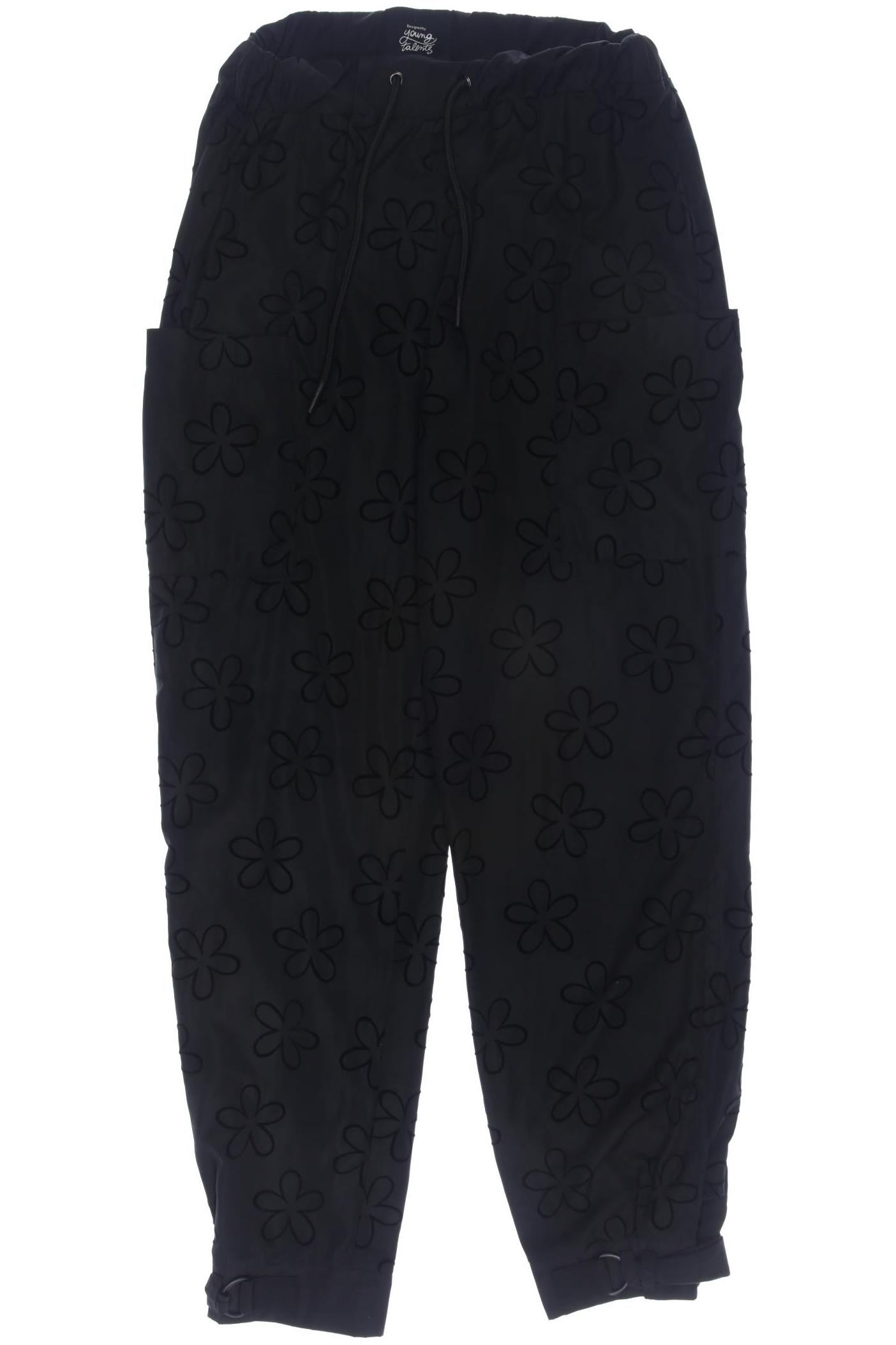 

Desigual Damen Stoffhose, schwarz, Gr. 0