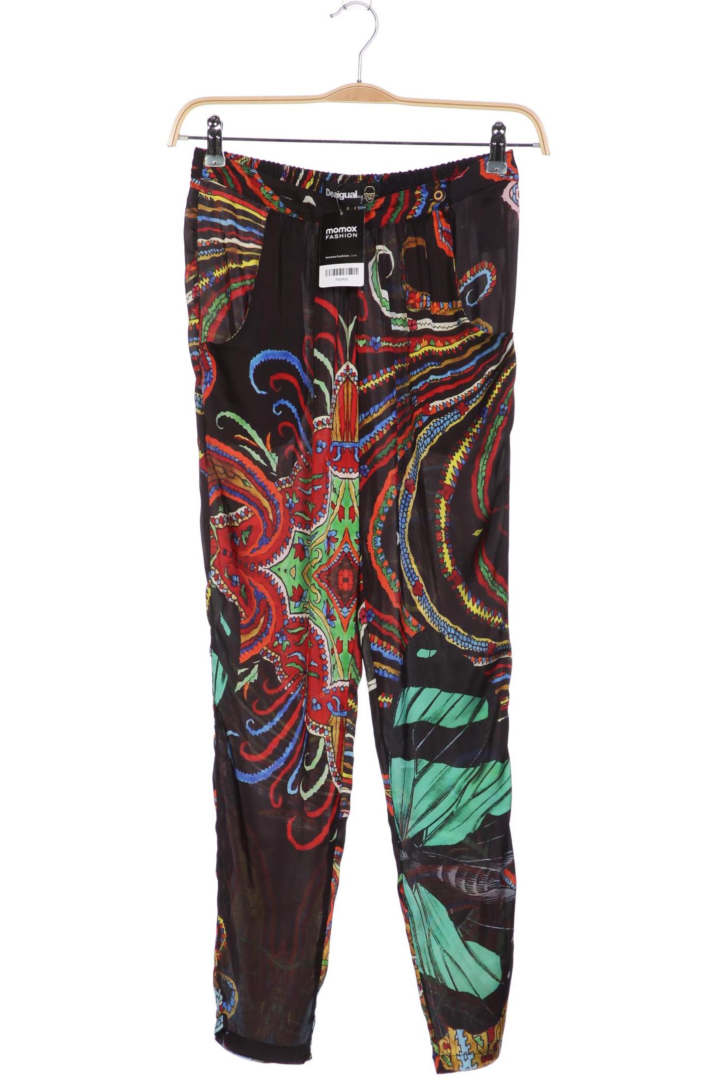 

Desigual Damen Stoffhose, schwarz