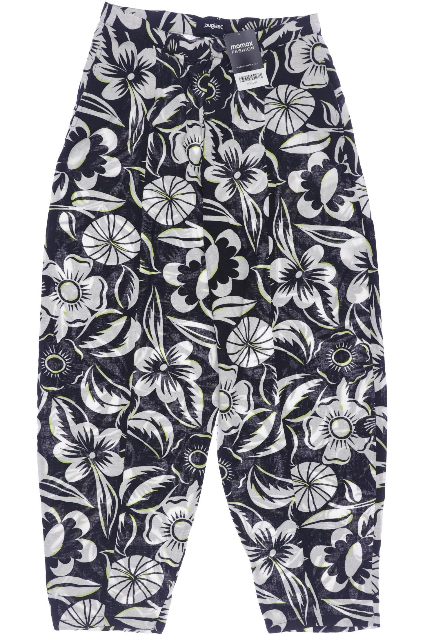 

Desigual Damen Stoffhose, schwarz, Gr. 0