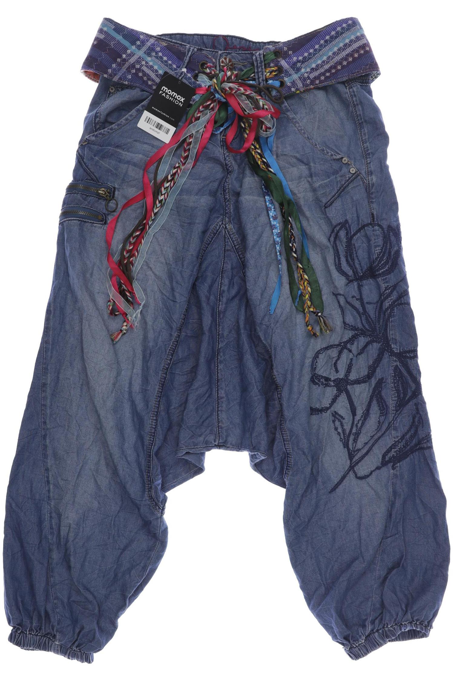 

Desigual Damen Stoffhose, blau