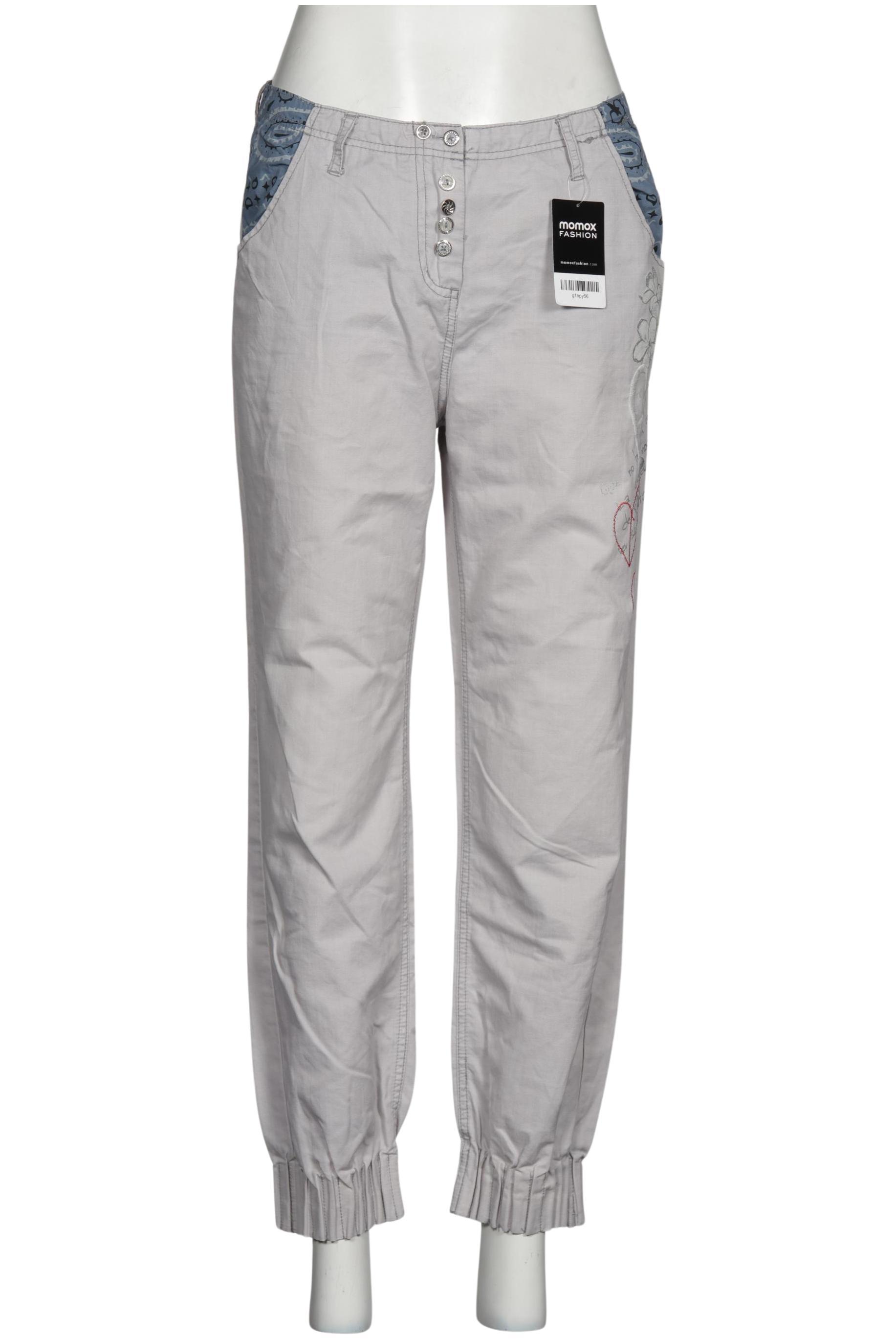 

Desigual Damen Stoffhose, grau, Gr. 30