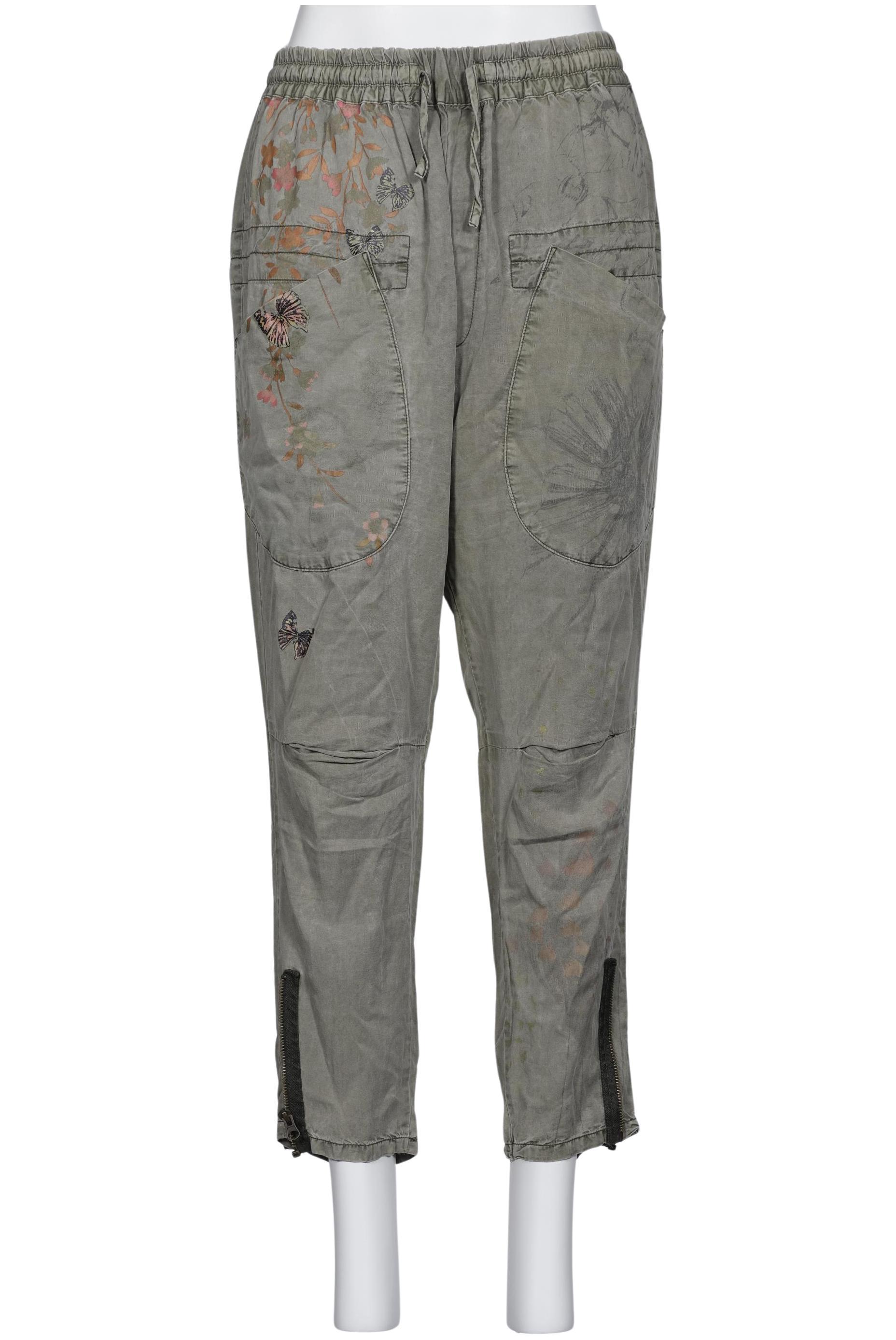 

Desigual Damen Stoffhose, grün, Gr. 0