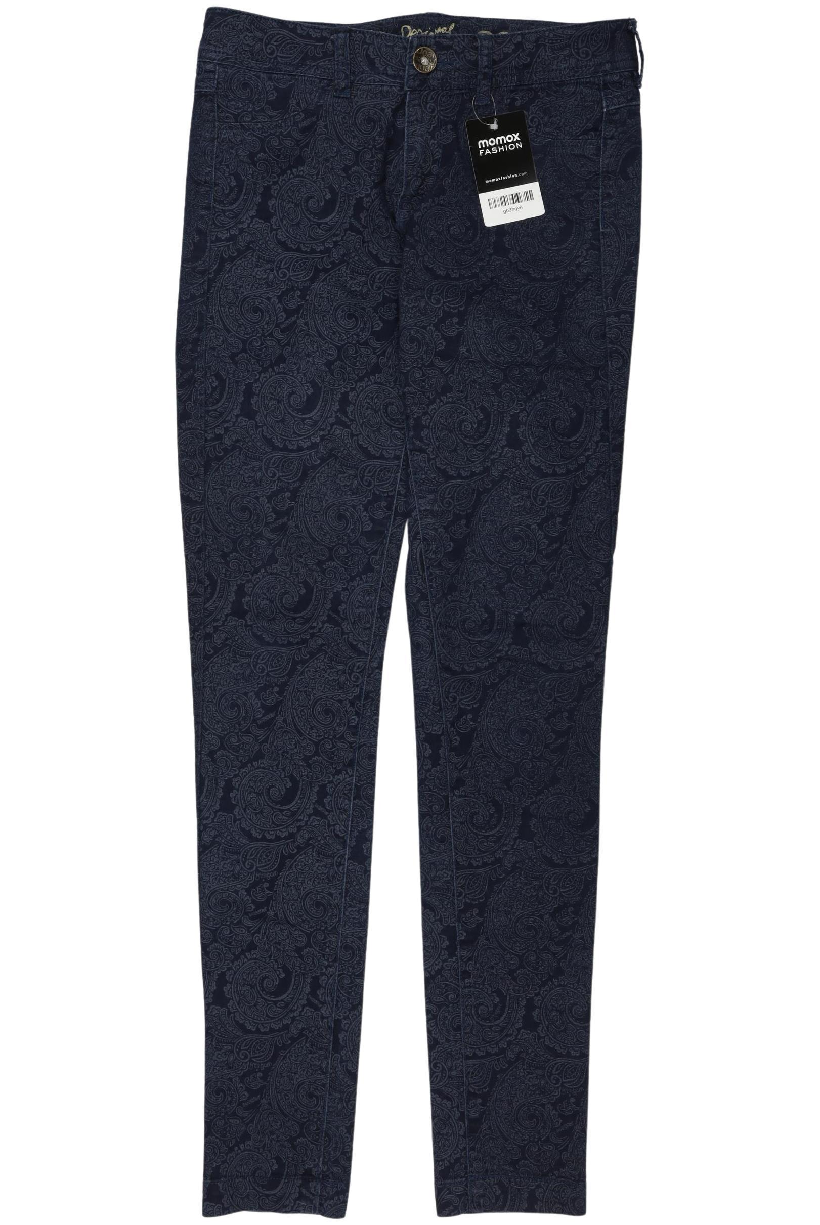 

Desigual Damen Stoffhose, marineblau, Gr. 28